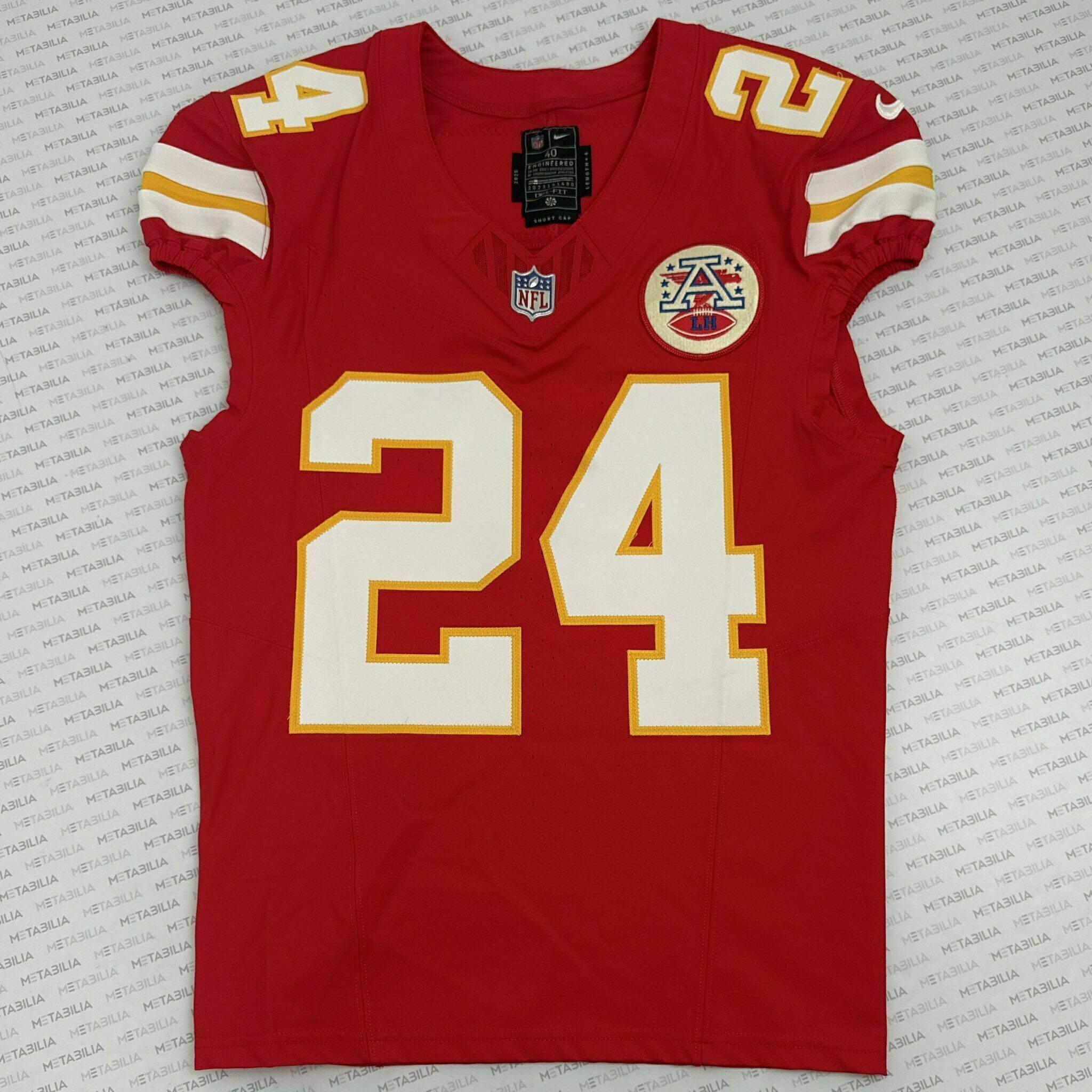 #24 Kaiir Elam PS3 Game-Worn Jersey vs Seahawks