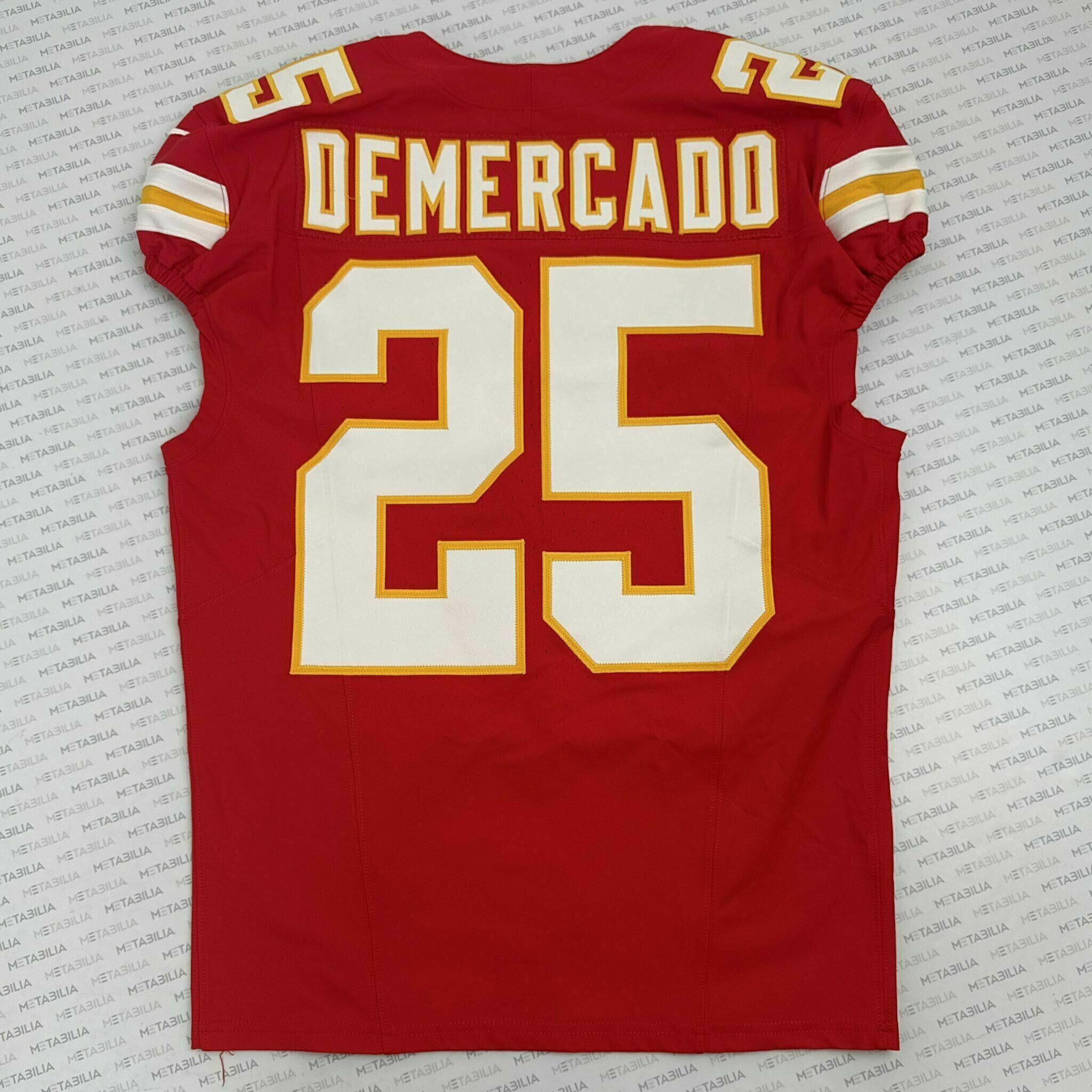 #25 Emari Demercado PS3 Game-Worn Jersey vs Seahawks