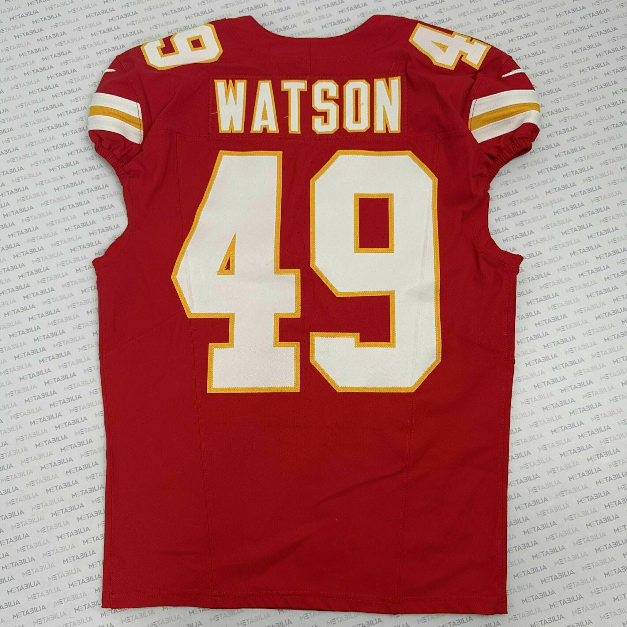 #49 Tre Watson PS3 Game-Worn Jersey vs Seahawks