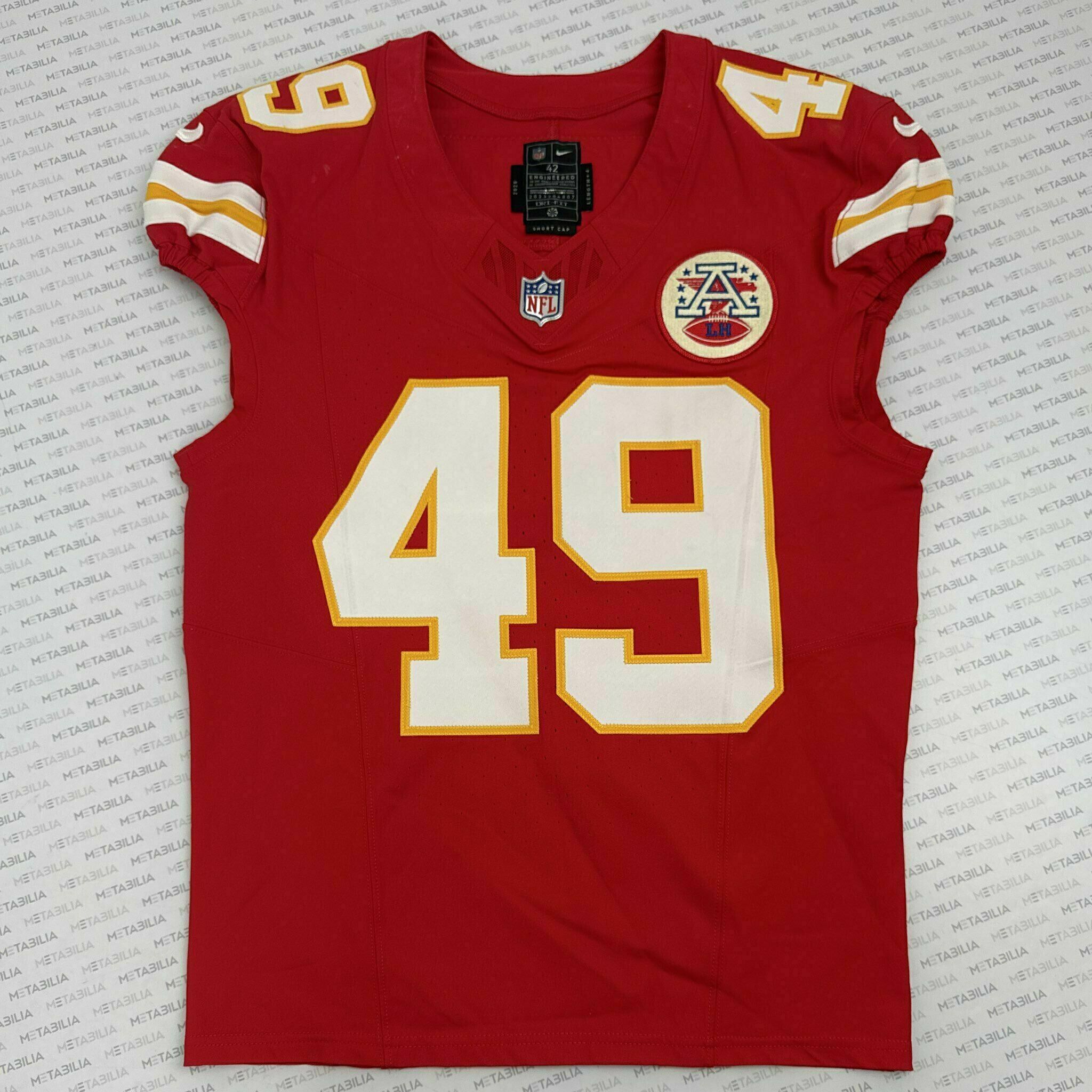 #49 Tre Watson PS3 Game-Worn Jersey vs Seahawks