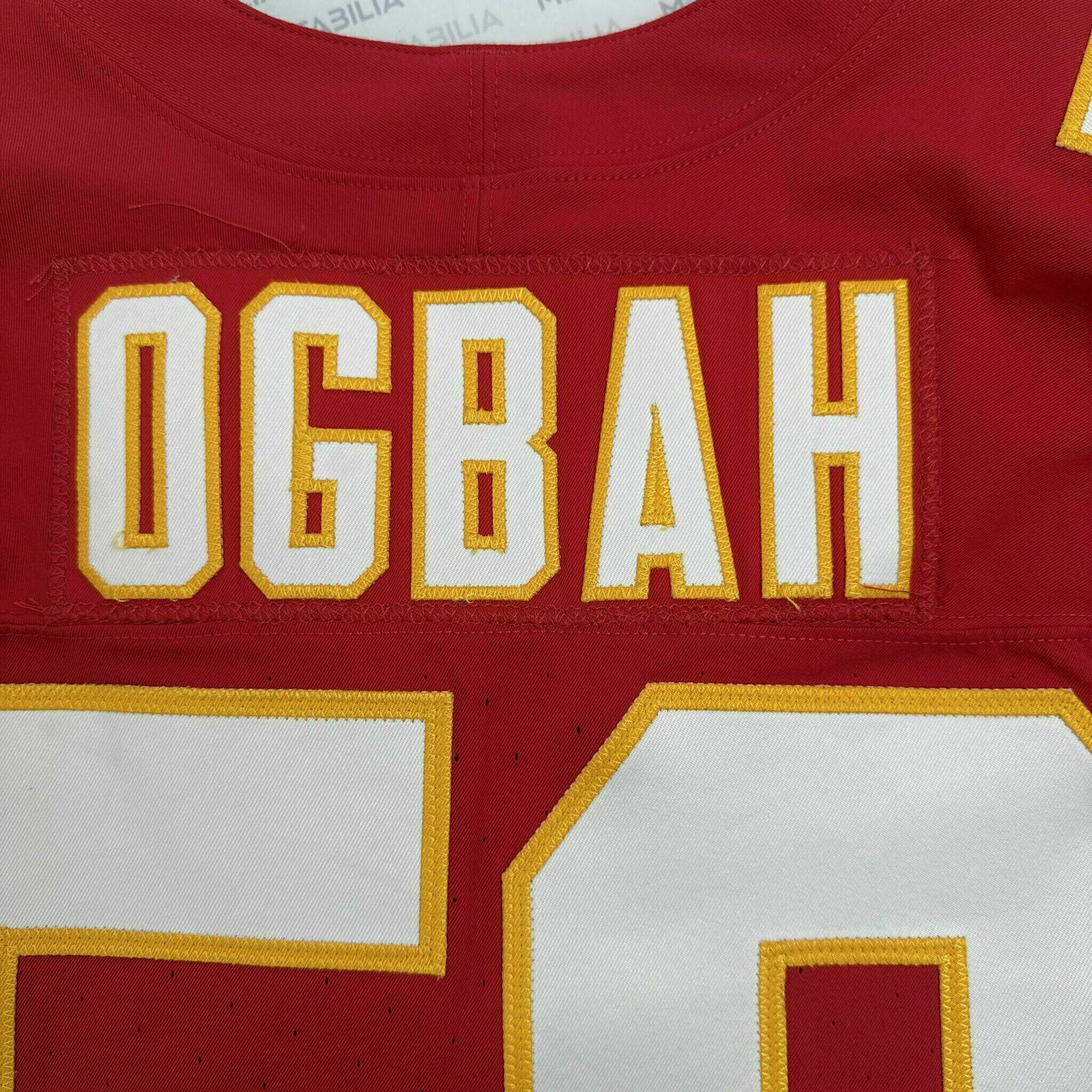 #50 Emmanuel Ogbah PS3 Game-Worn Jersey vs Seahawks