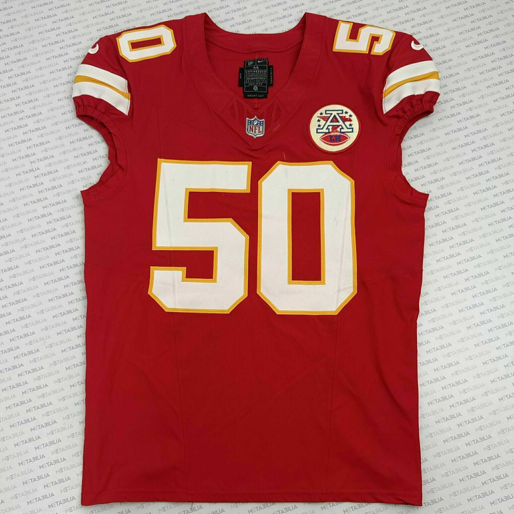 #50 Emmanuel Ogbah PS3 Game-Worn Jersey vs Seahawks