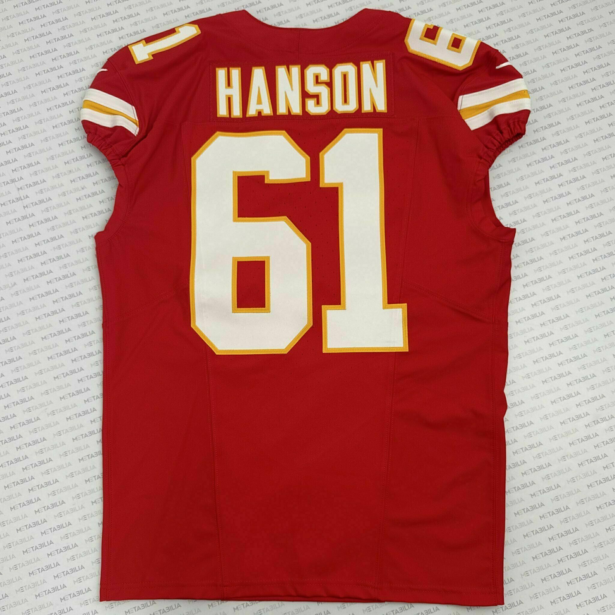 #61 C.J. Hanson PS3 Game-Worn Jersey vs Seahawks
