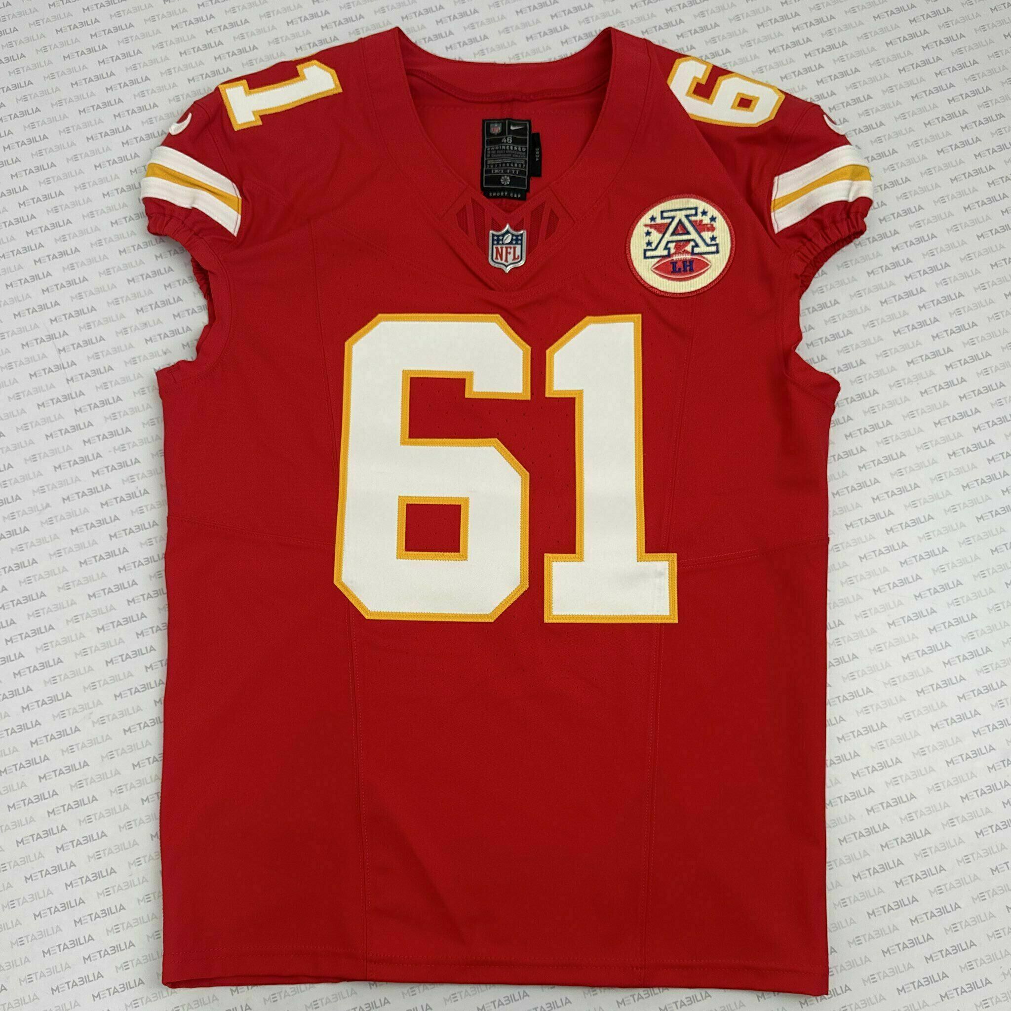 #61 C.J. Hanson PS3 Game-Worn Jersey vs Seahawks