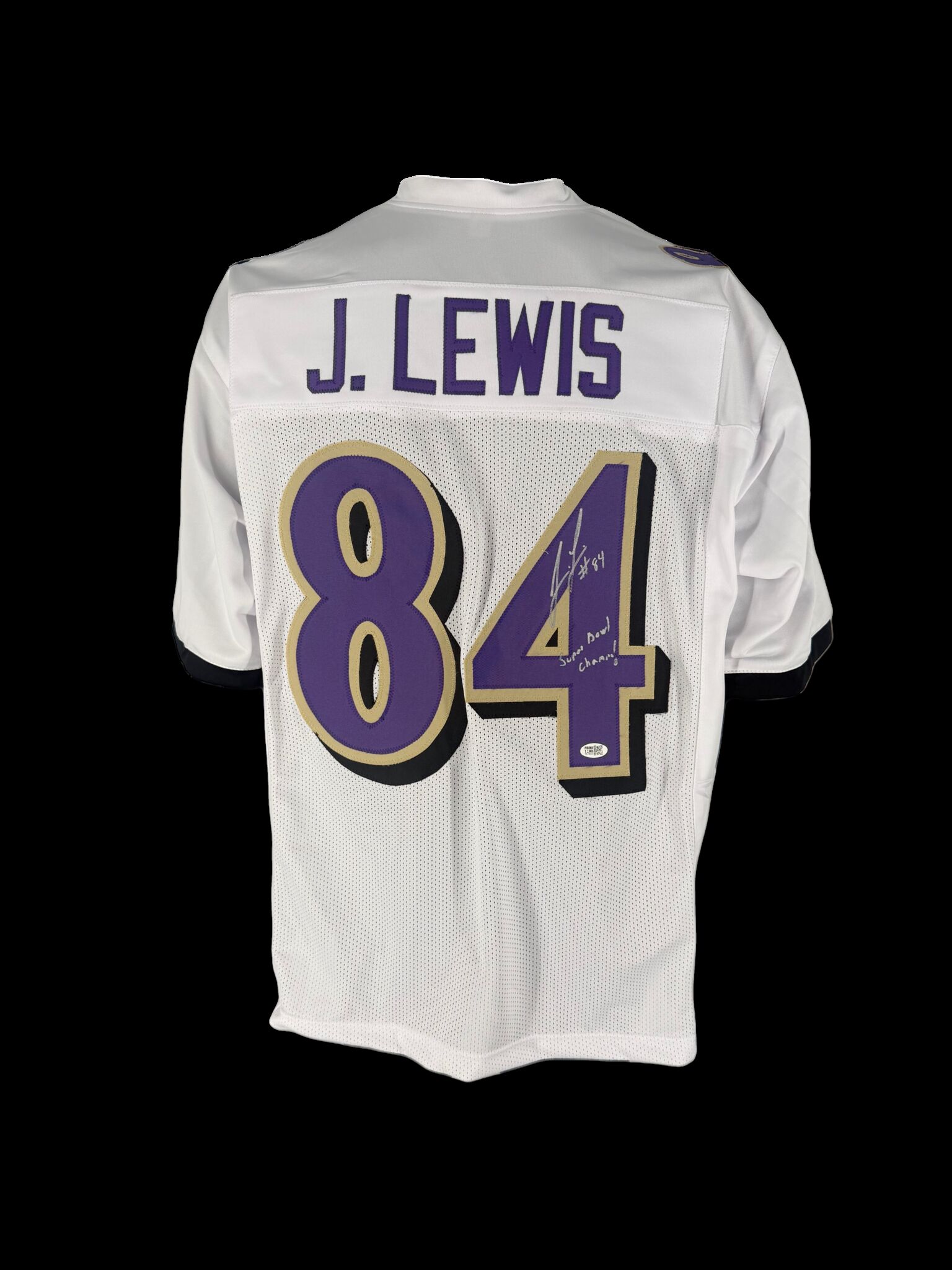 Jermaine Lewis Autographed Jersey