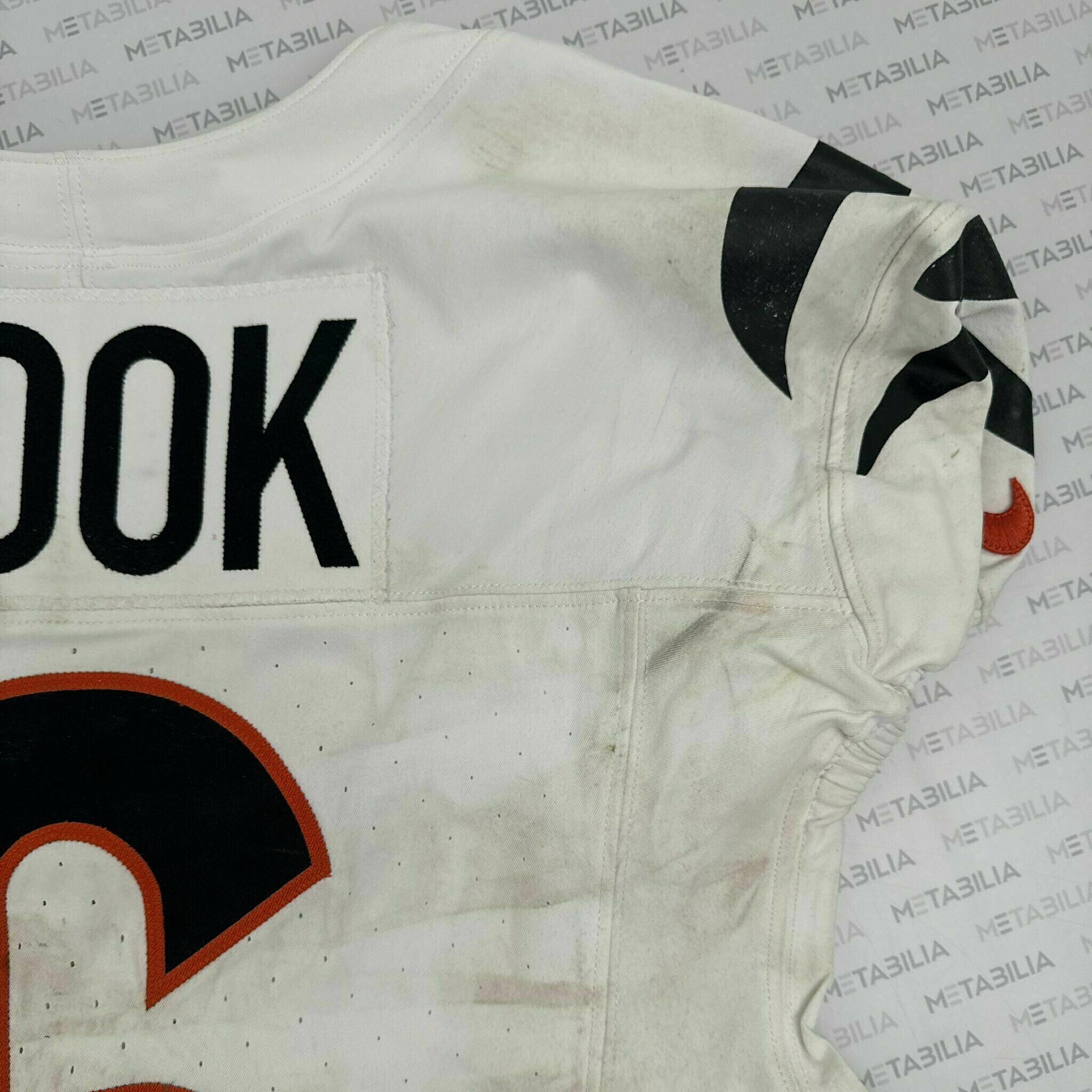 #6 Bryan Cook Game-Worn Jersey vs PIT