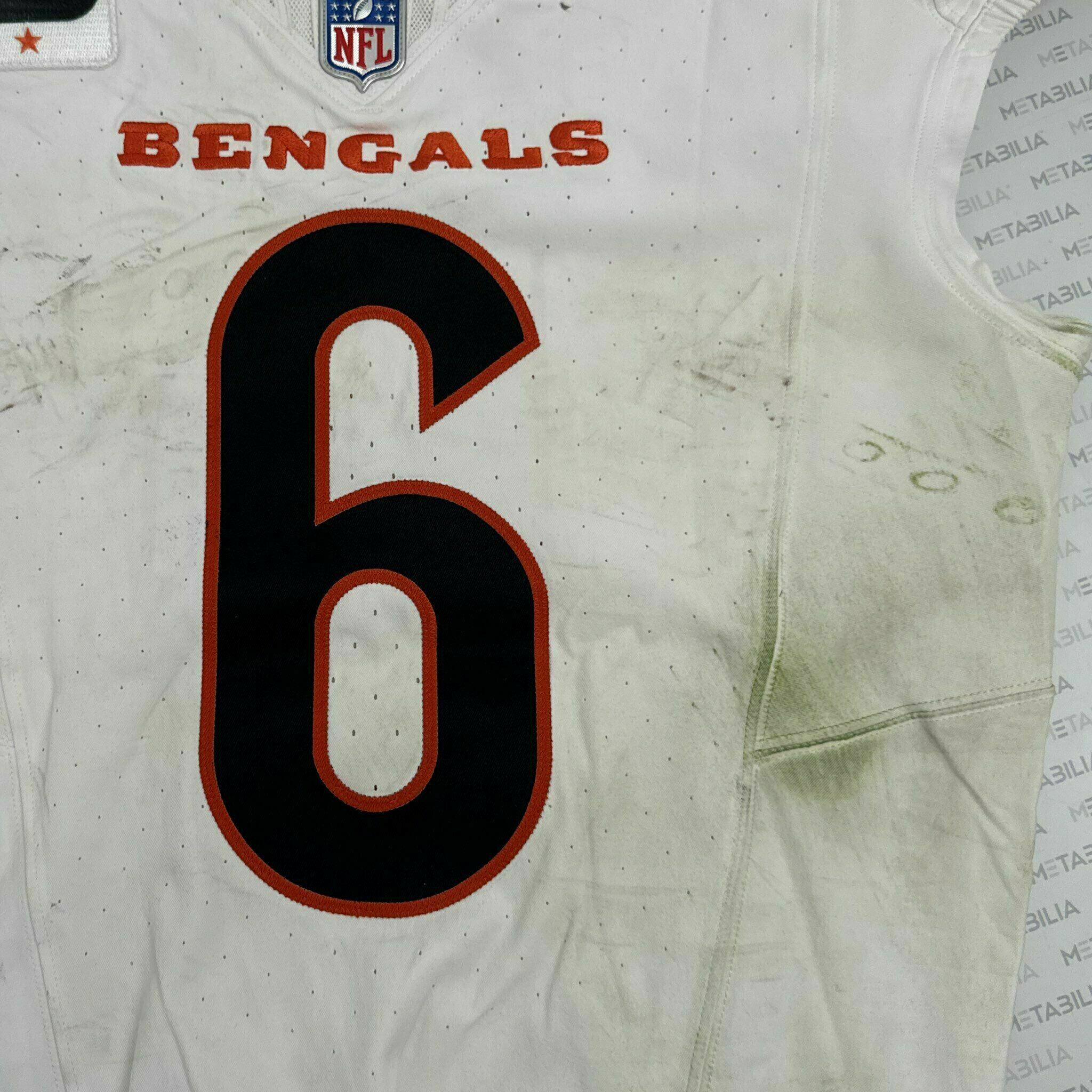 #6 Bryan Cook Game-Worn Jersey vs PIT