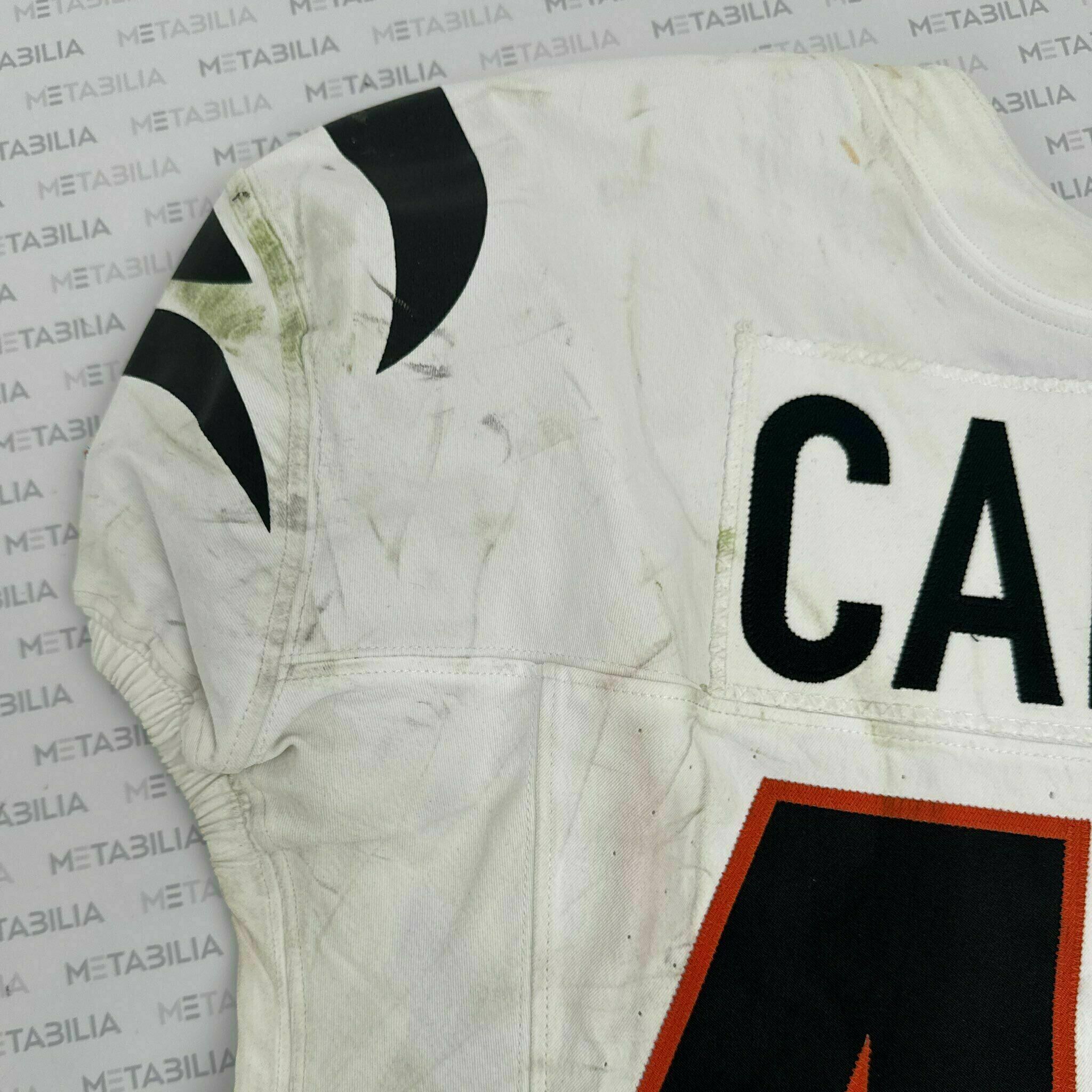 #49 Barrett Carter Game-Worn Jersey vs PIT