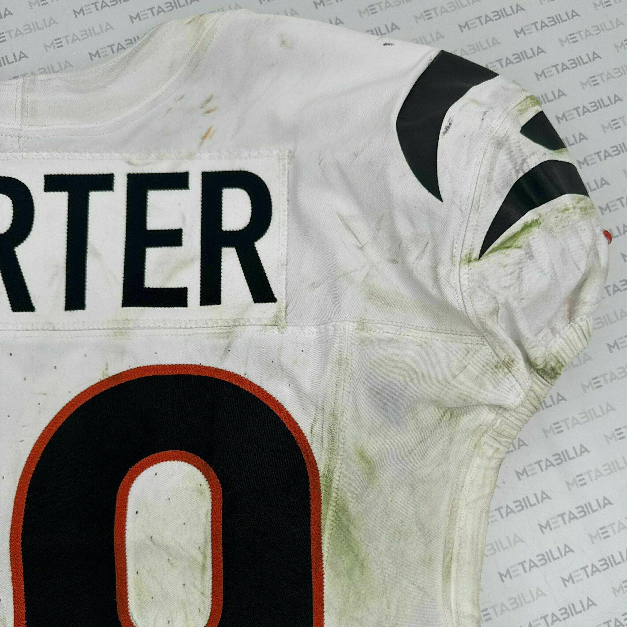 #49 Barrett Carter Game-Worn Jersey vs PIT