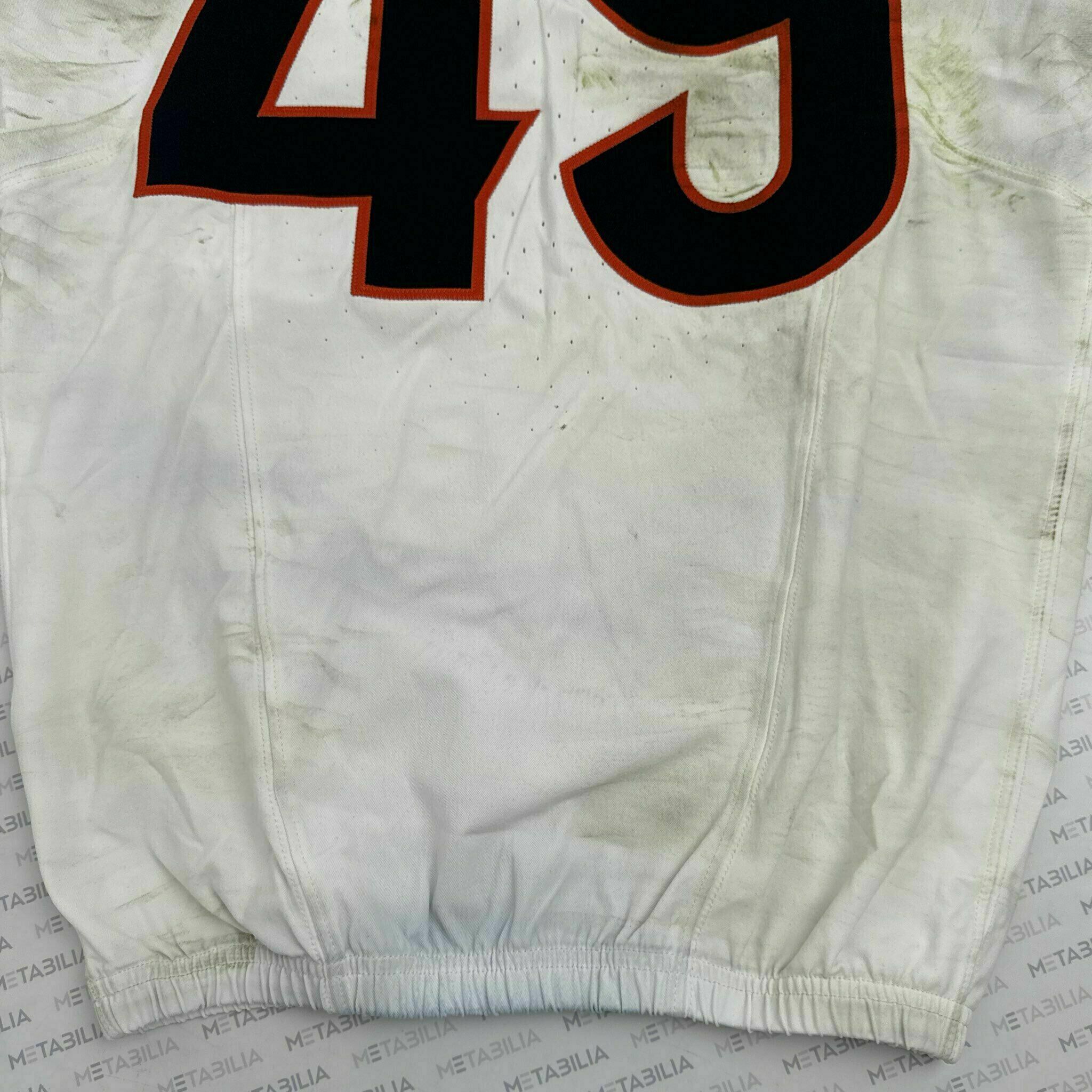 #49 Barrett Carter Game-Worn Jersey vs PIT