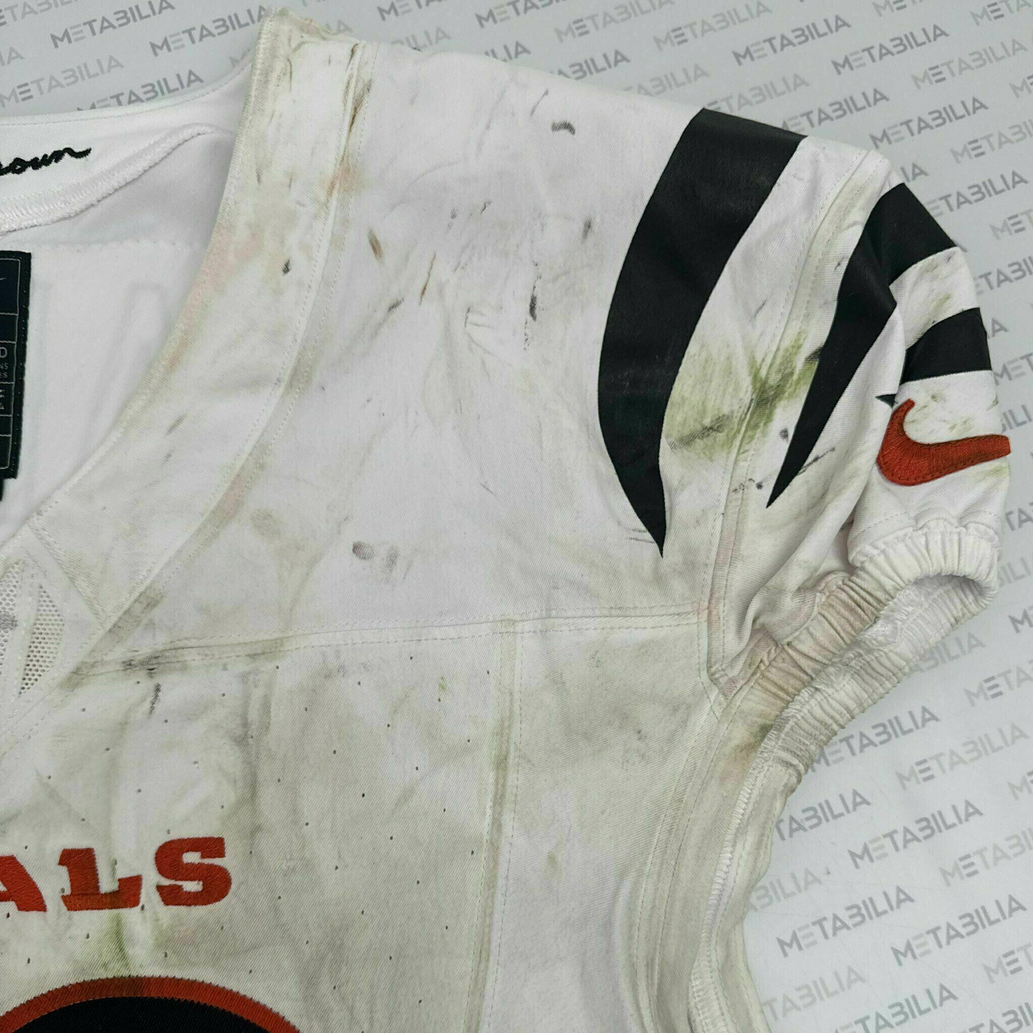 #49 Barrett Carter Game-Worn Jersey vs PIT