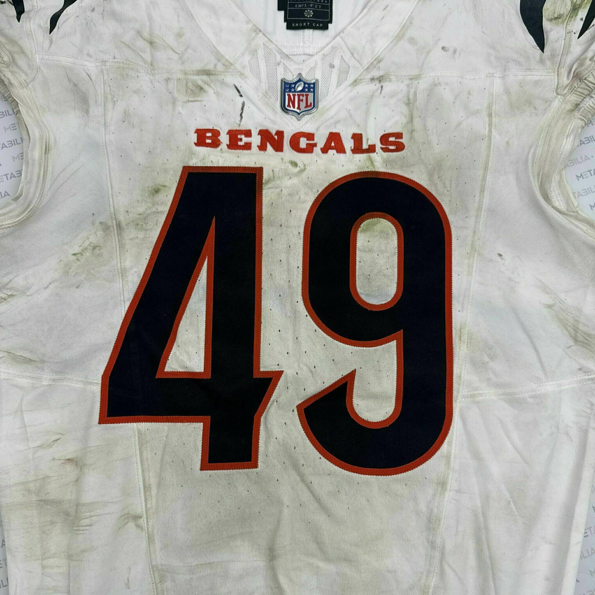 #49 Barrett Carter Game-Worn Jersey vs PIT
