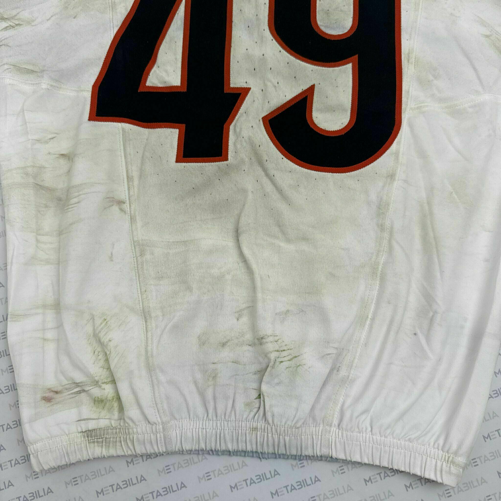 #49 Barrett Carter Game-Worn Jersey vs PIT