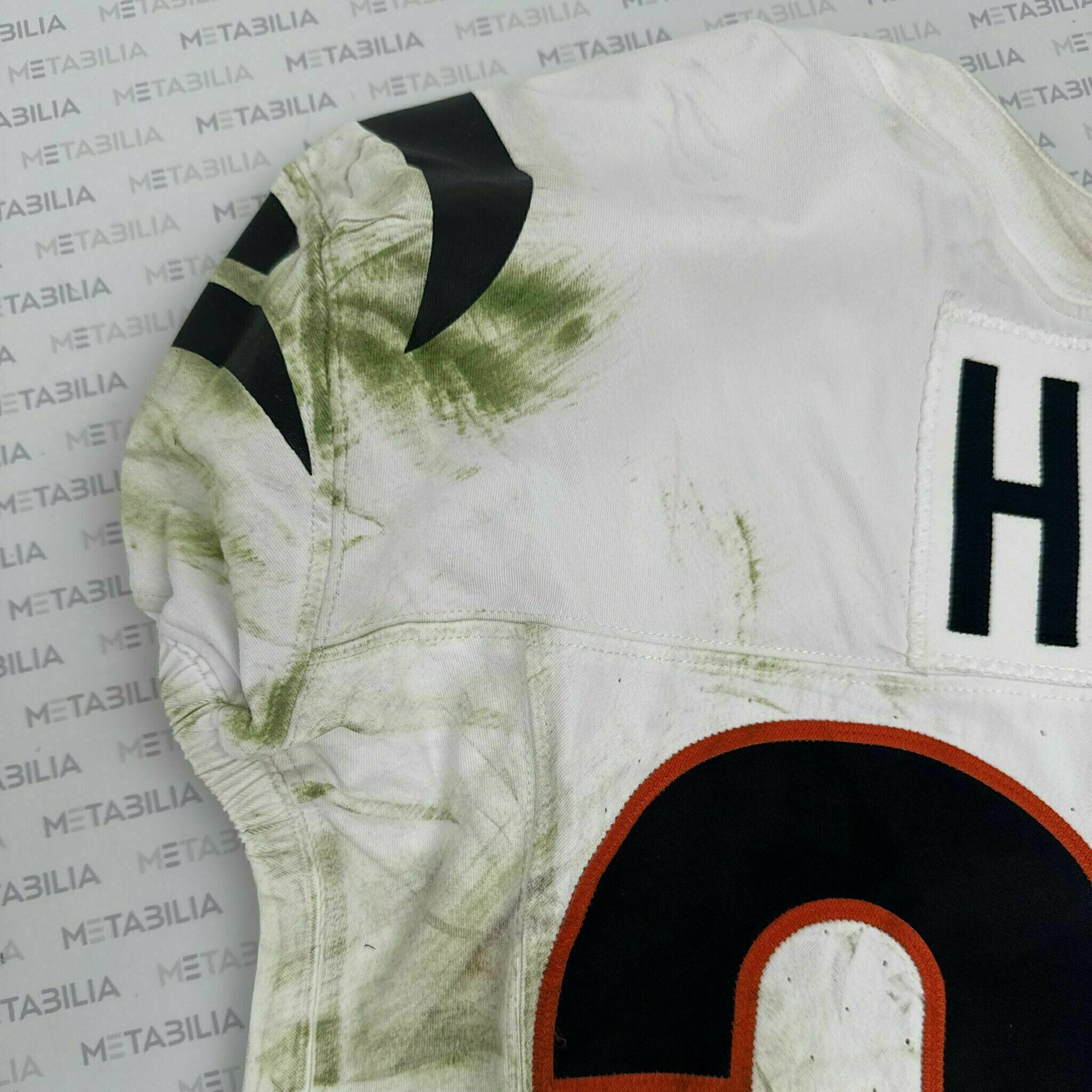 #23 Daxton Hill Game-Worn Jersey vs PIT