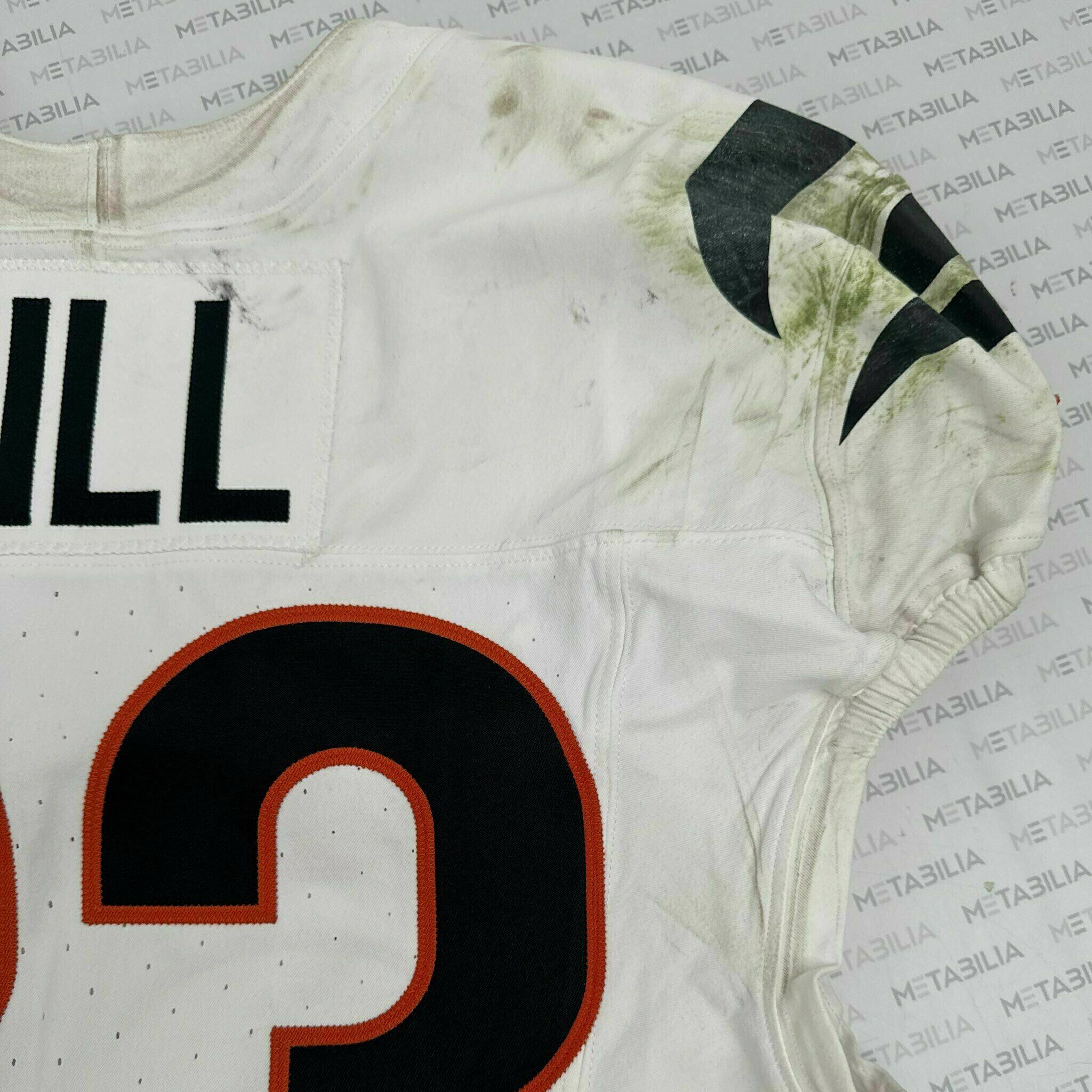 #23 Daxton Hill Game-Worn Jersey vs PIT