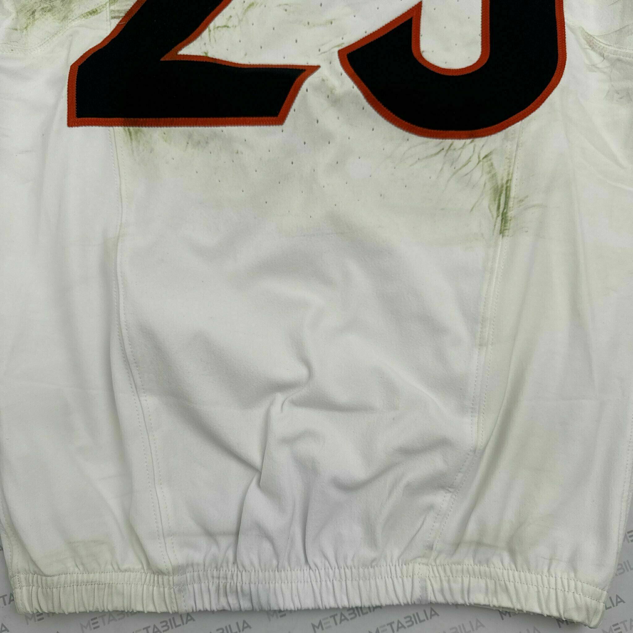 #23 Daxton Hill Game-Worn Jersey vs PIT