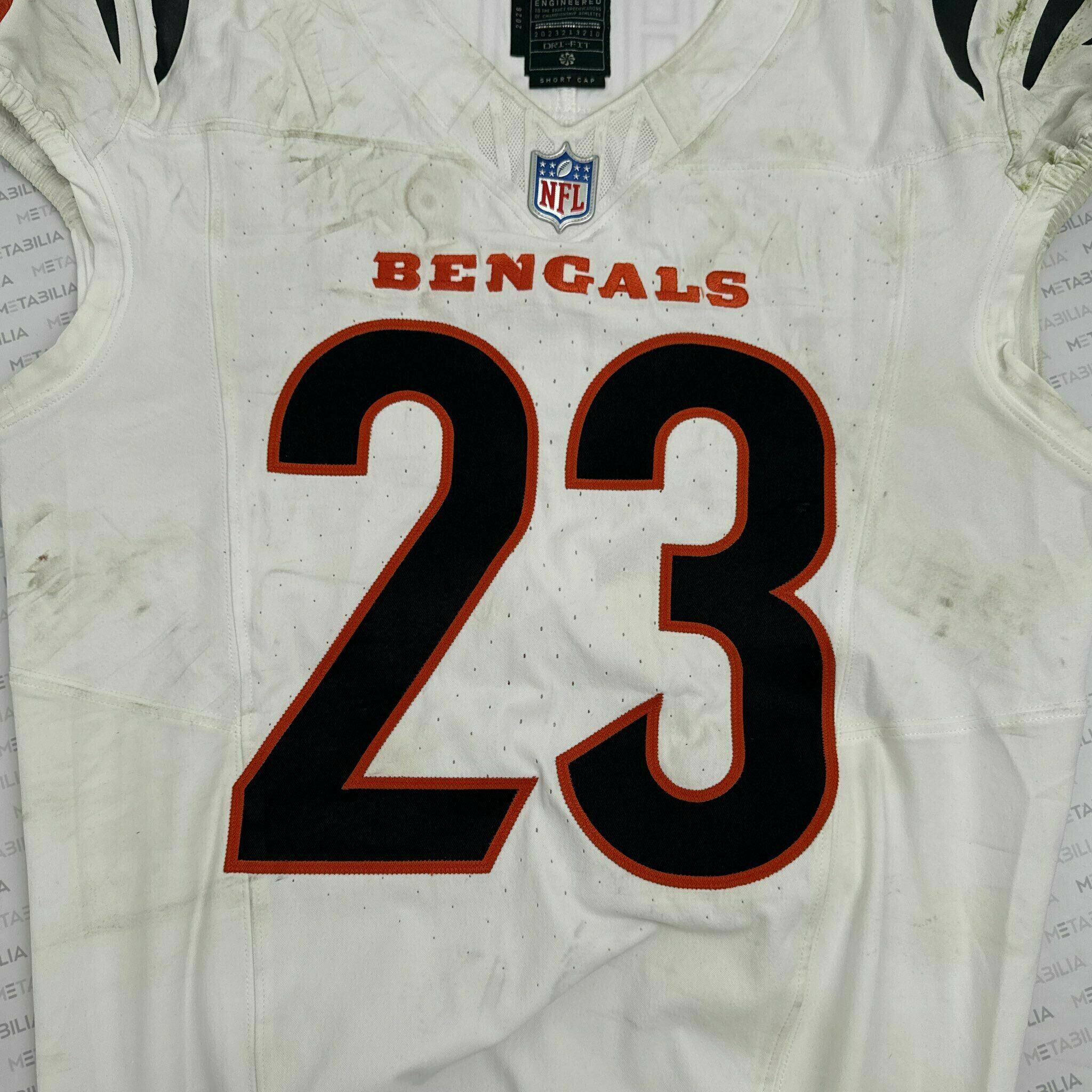 #23 Daxton Hill Game-Worn Jersey vs PIT