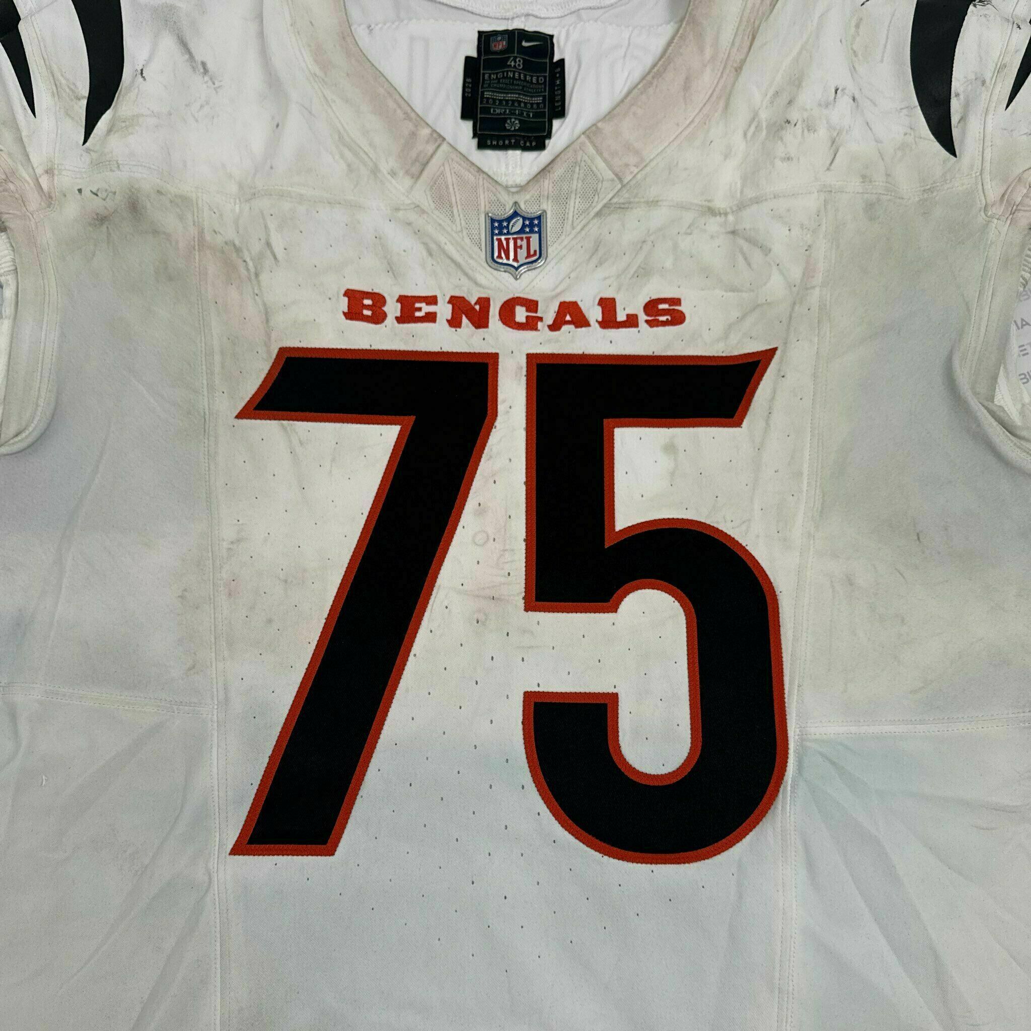 #75 Orlando Brown Jr. Game-Worn Jersey vs PIT