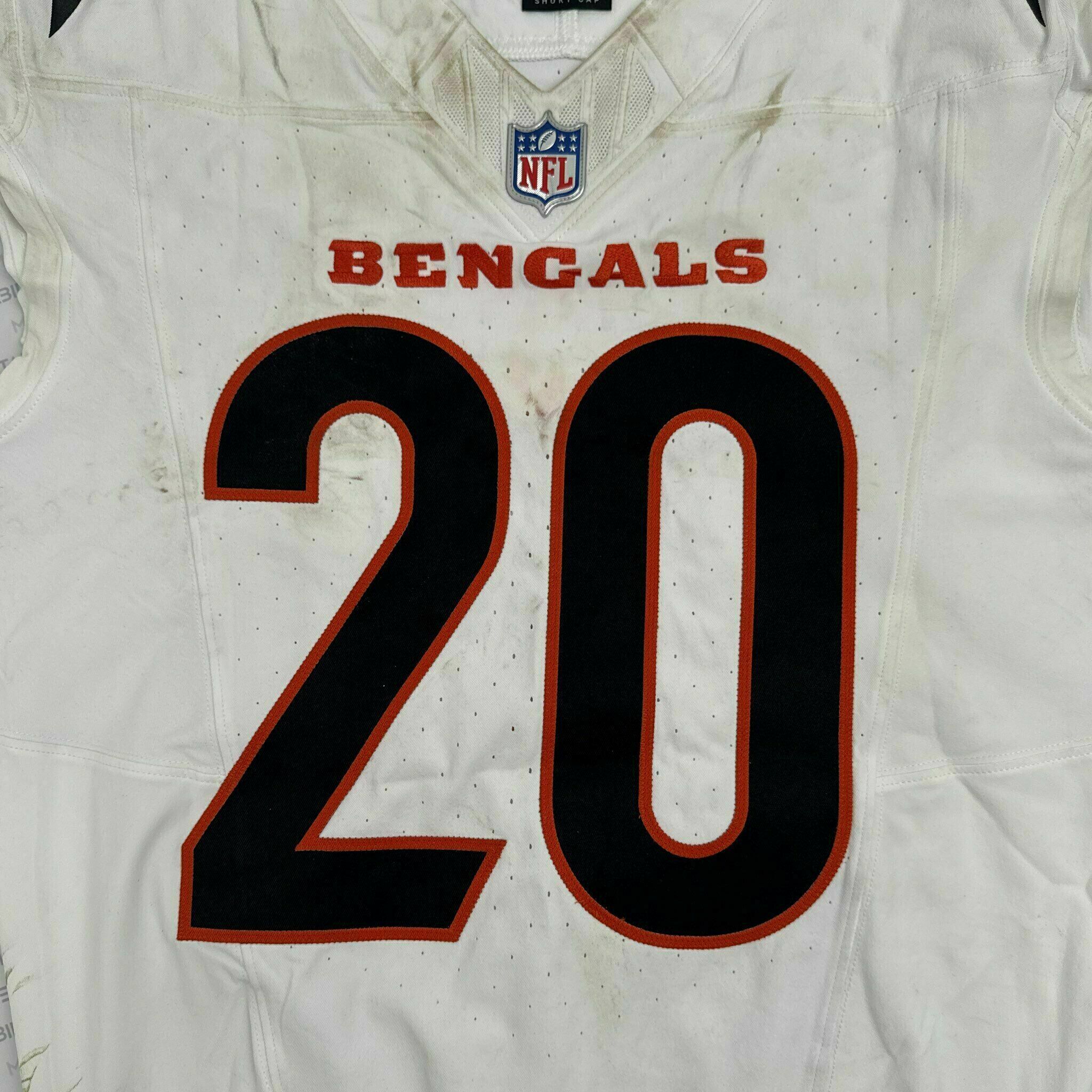 #20 Tacario Davis ROOKIE Game-Worn Jersey vs PIT