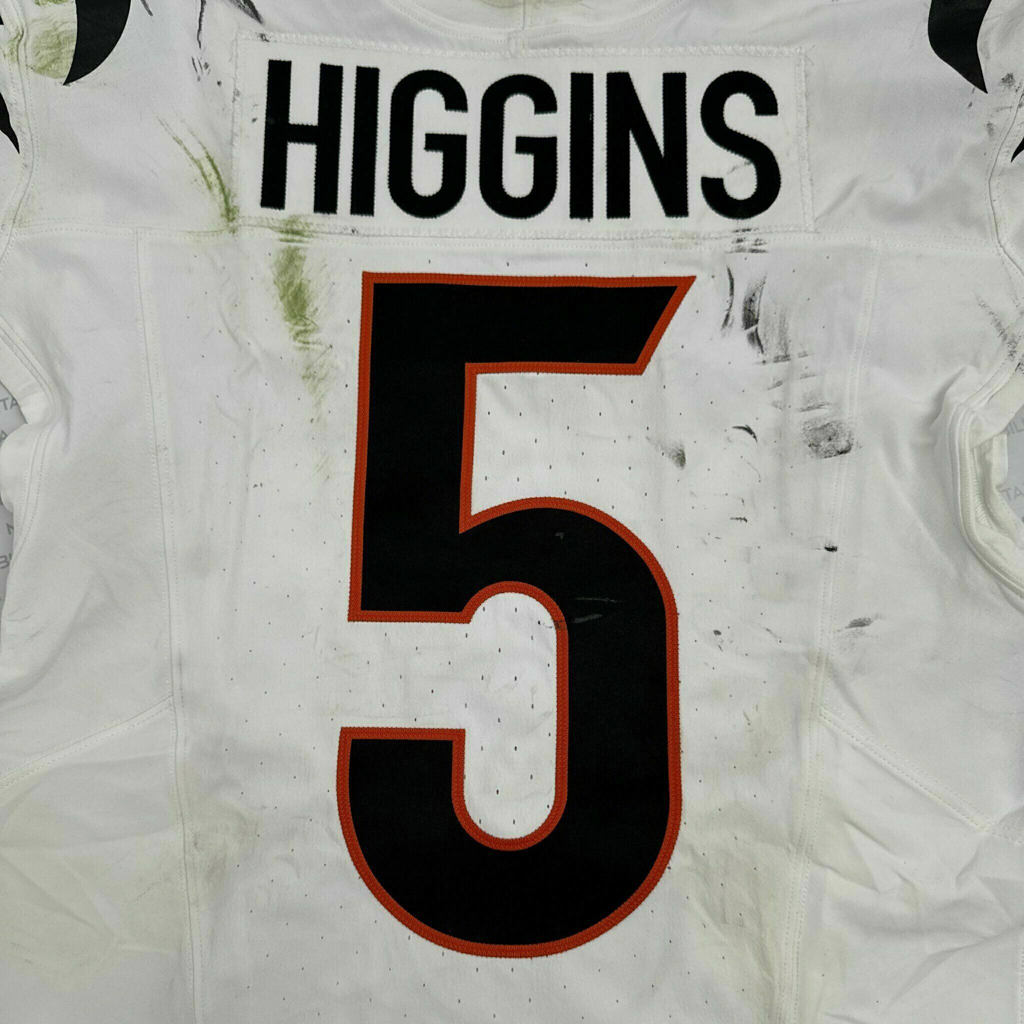 #5 Tee Higgins Game-Worn Jersey vs PIT