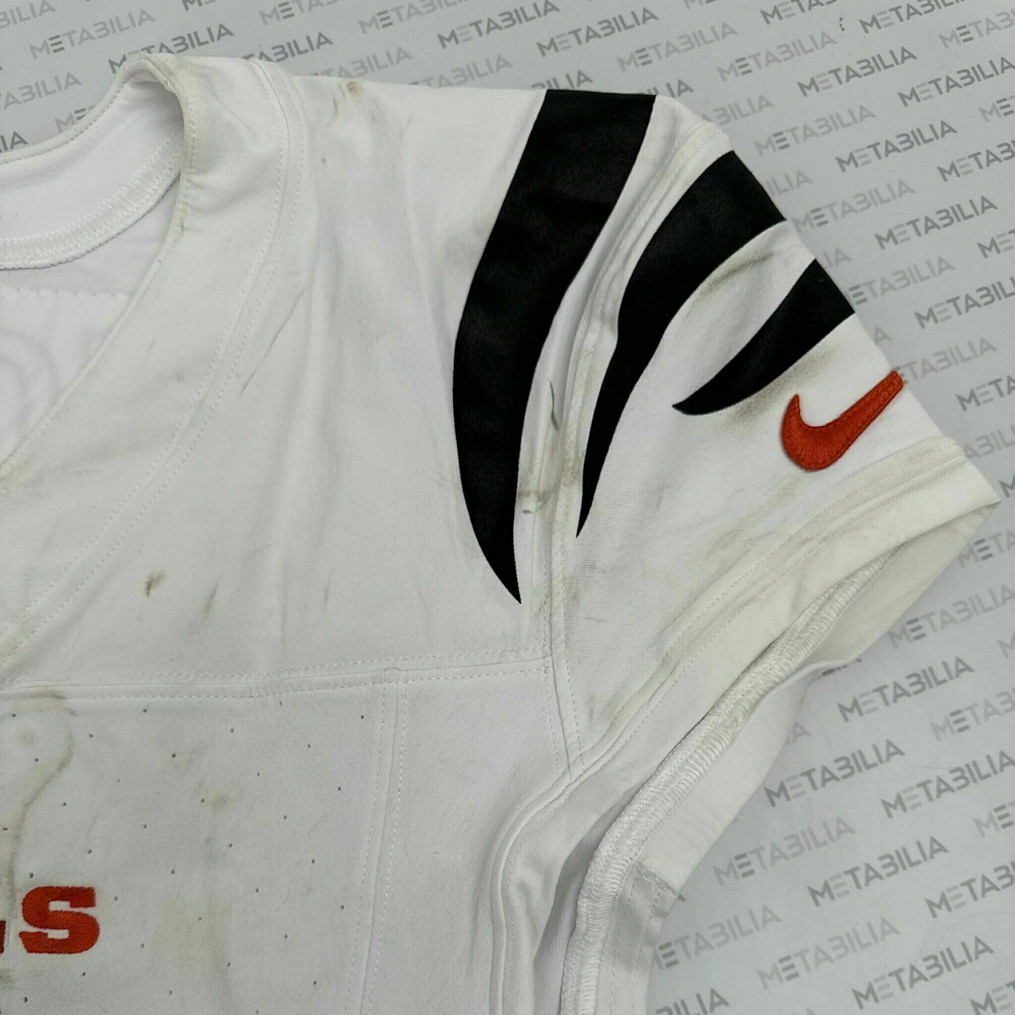 #5 Tee Higgins Game-Worn Jersey vs PIT