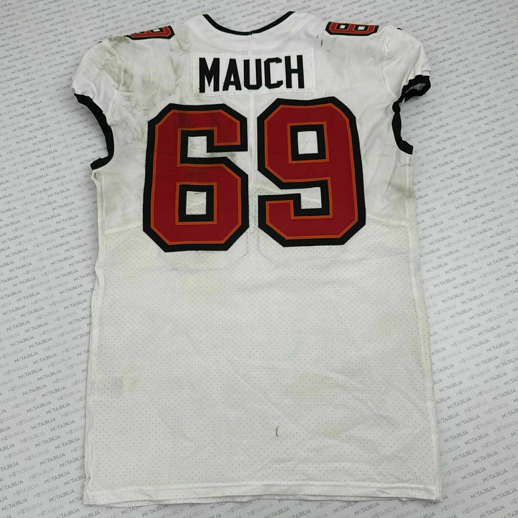 #69 Cody Mauch Game-Worn Jersey vs Vikings
