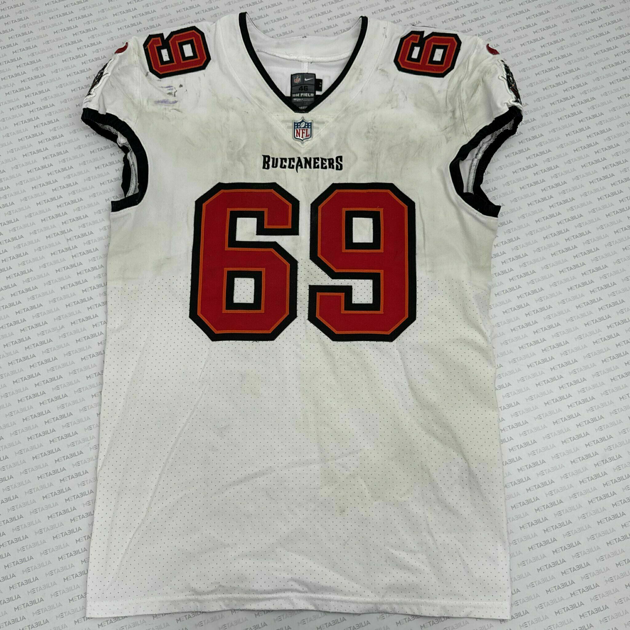 #69 Cody Mauch Game-Worn Jersey vs Vikings