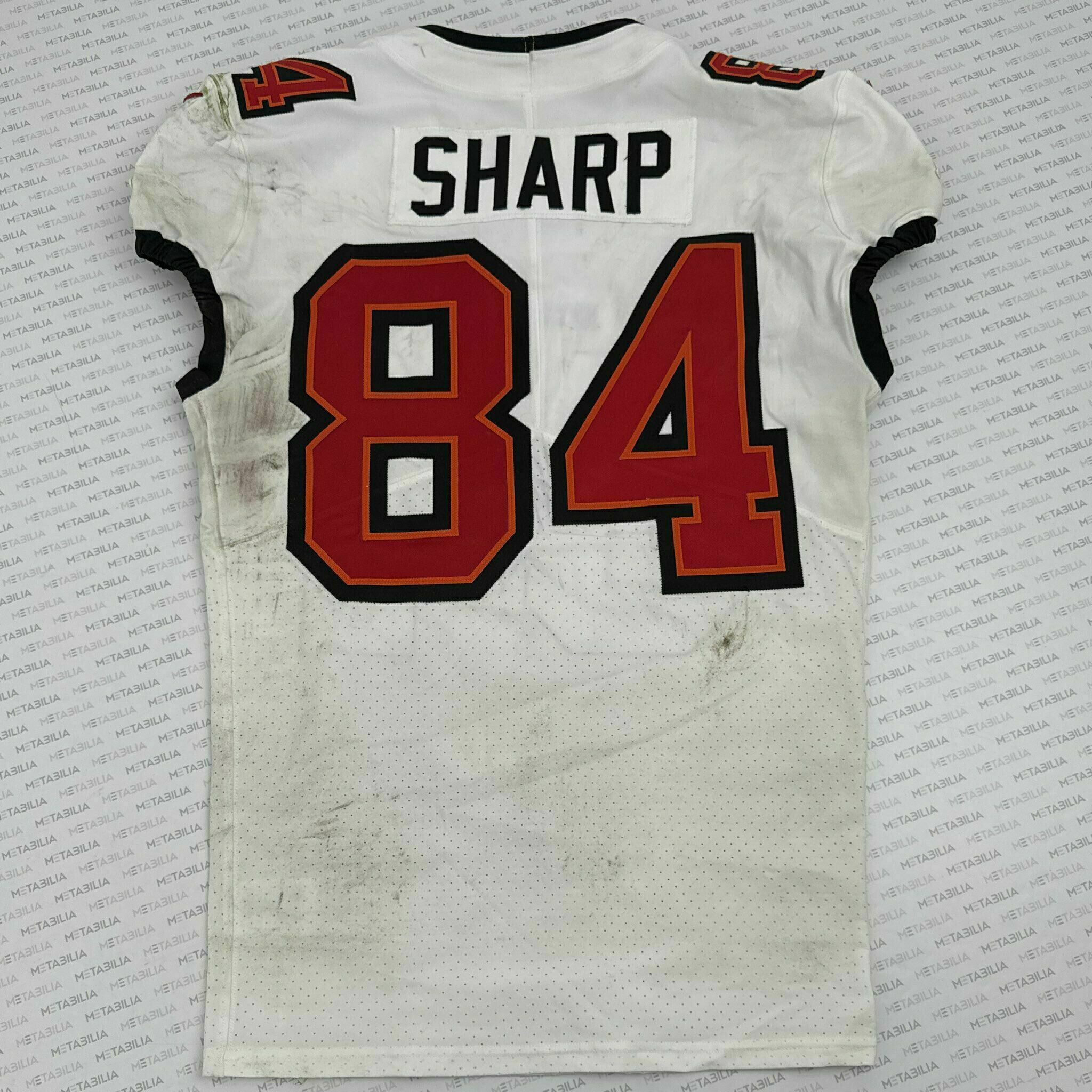 #84 Bauer Sharp Game-Worn Jersey vs Vikings