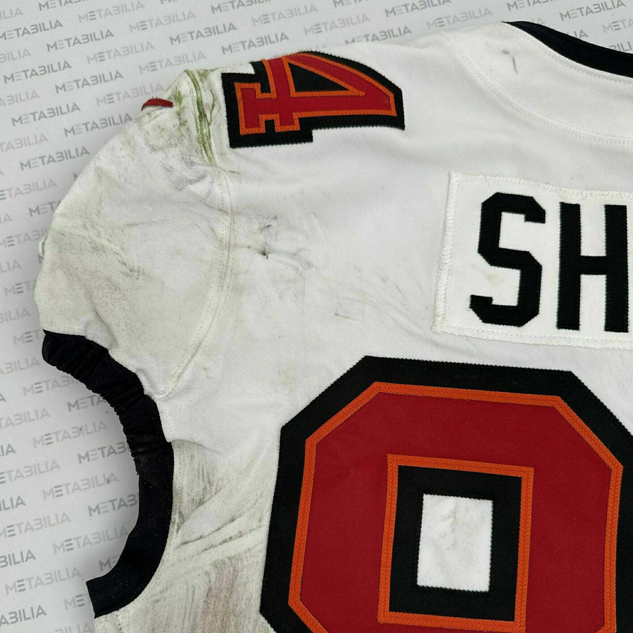 #84 Bauer Sharp Game-Worn Jersey vs Vikings