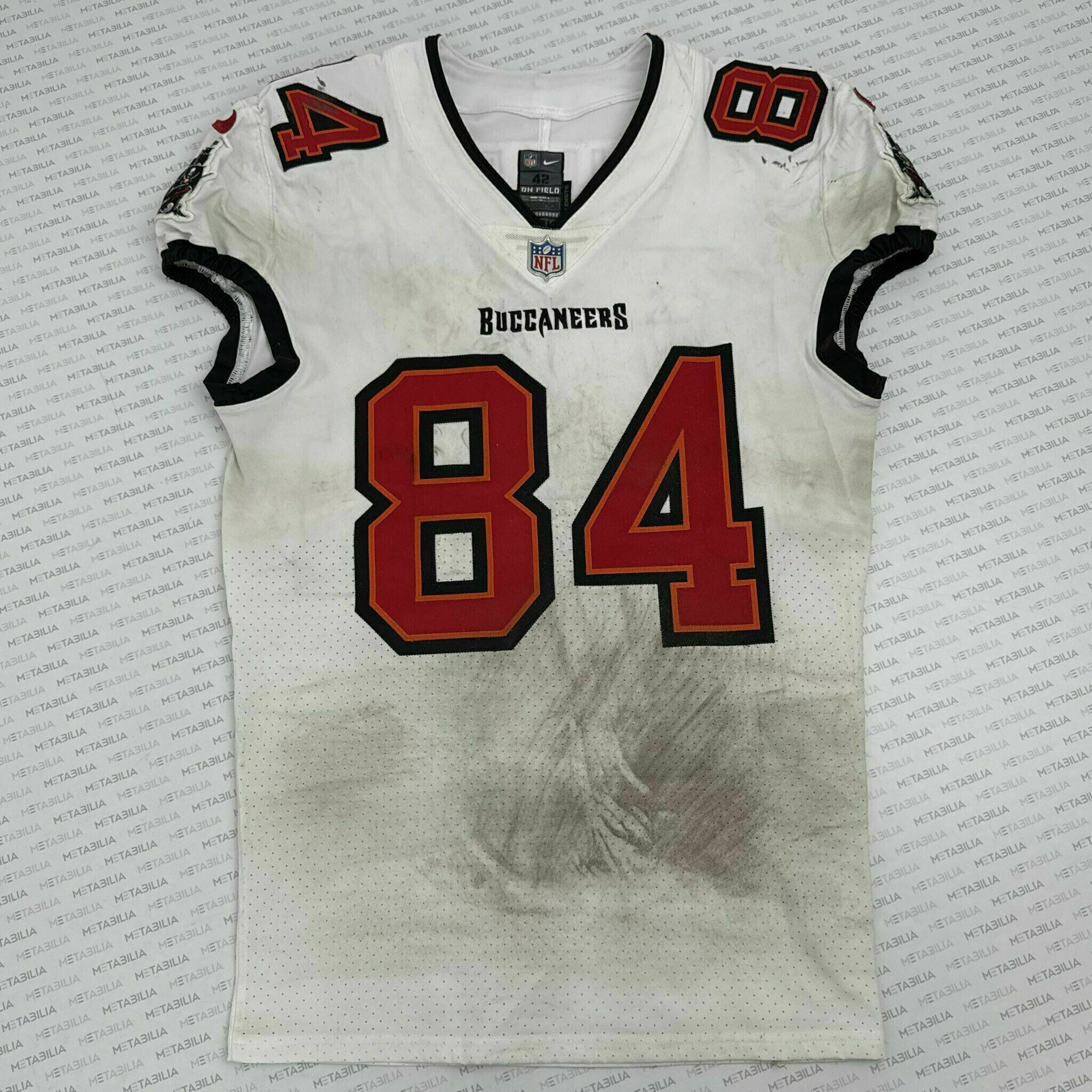 #84 Bauer Sharp Game-Worn Jersey vs Vikings
