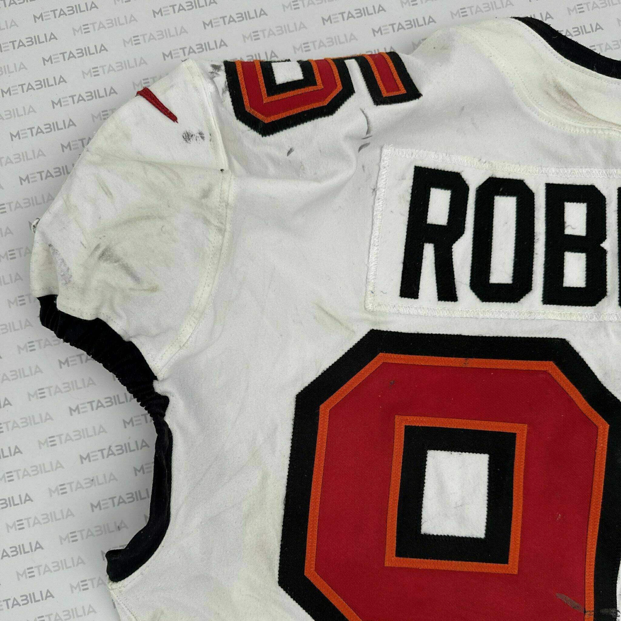 #95 Elijah Roberts Game-Worn Jersey vs Vikings
