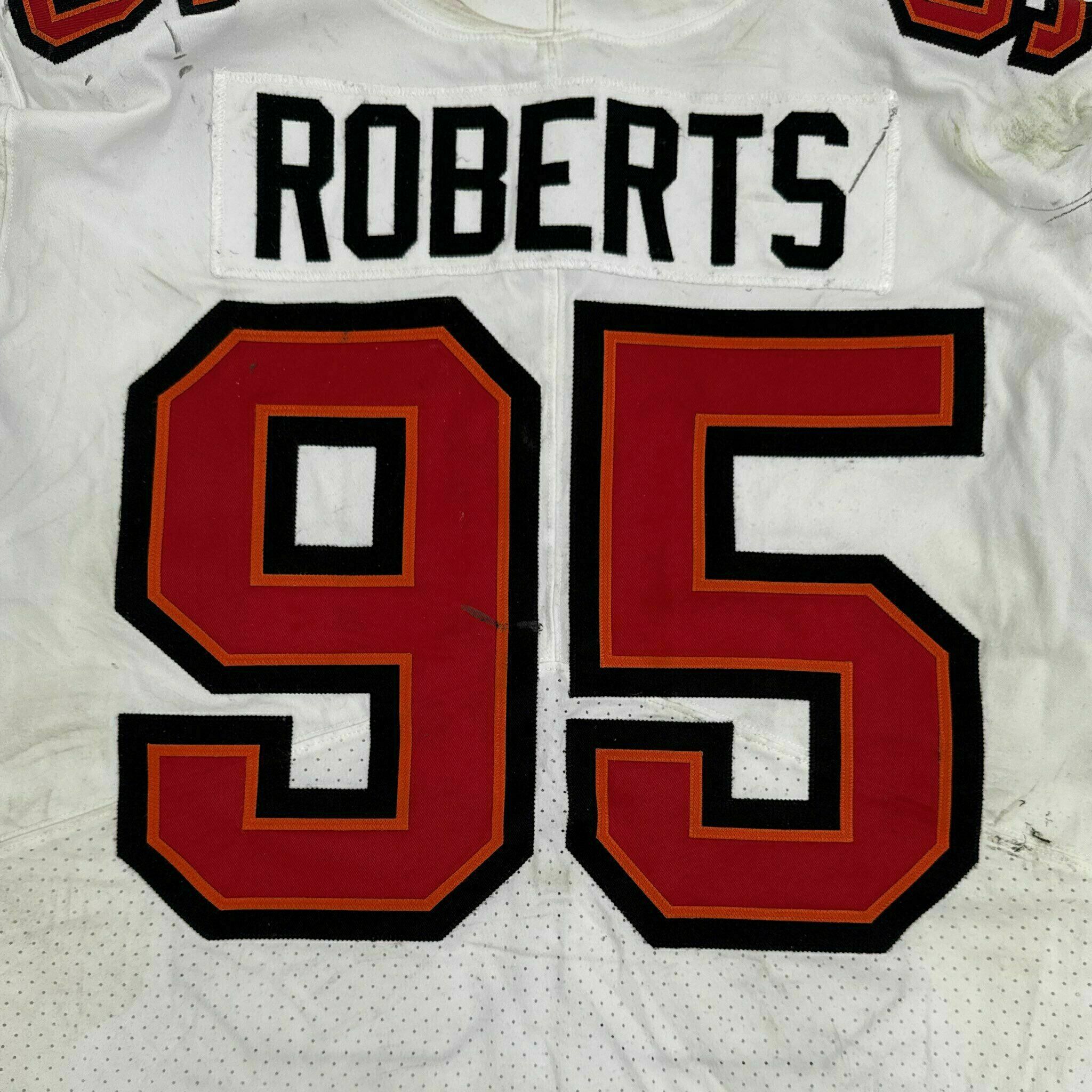 #95 Elijah Roberts Game-Worn Jersey vs Vikings