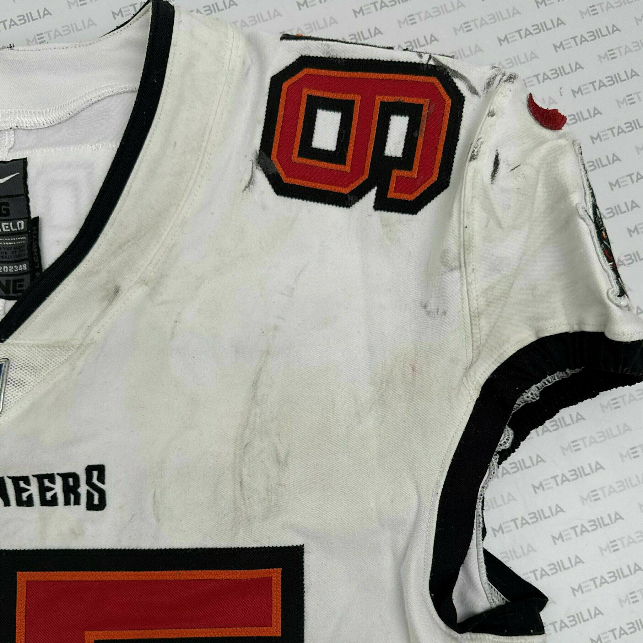#95 Elijah Roberts Game-Worn Jersey vs Vikings