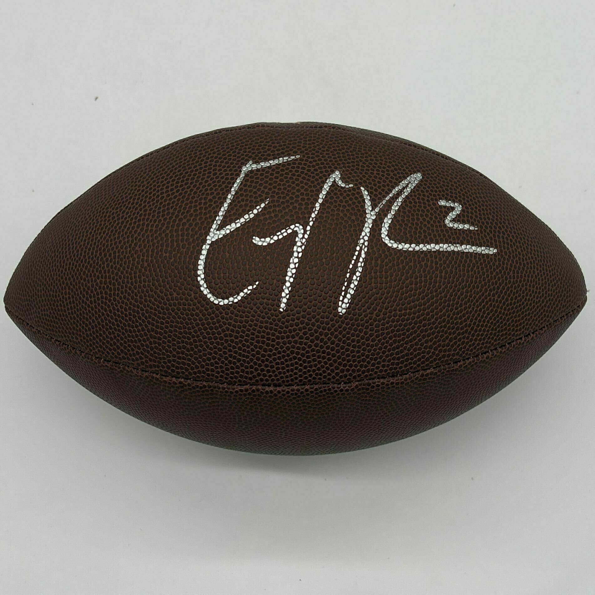 Evan McPherson Signed Wilson Football
