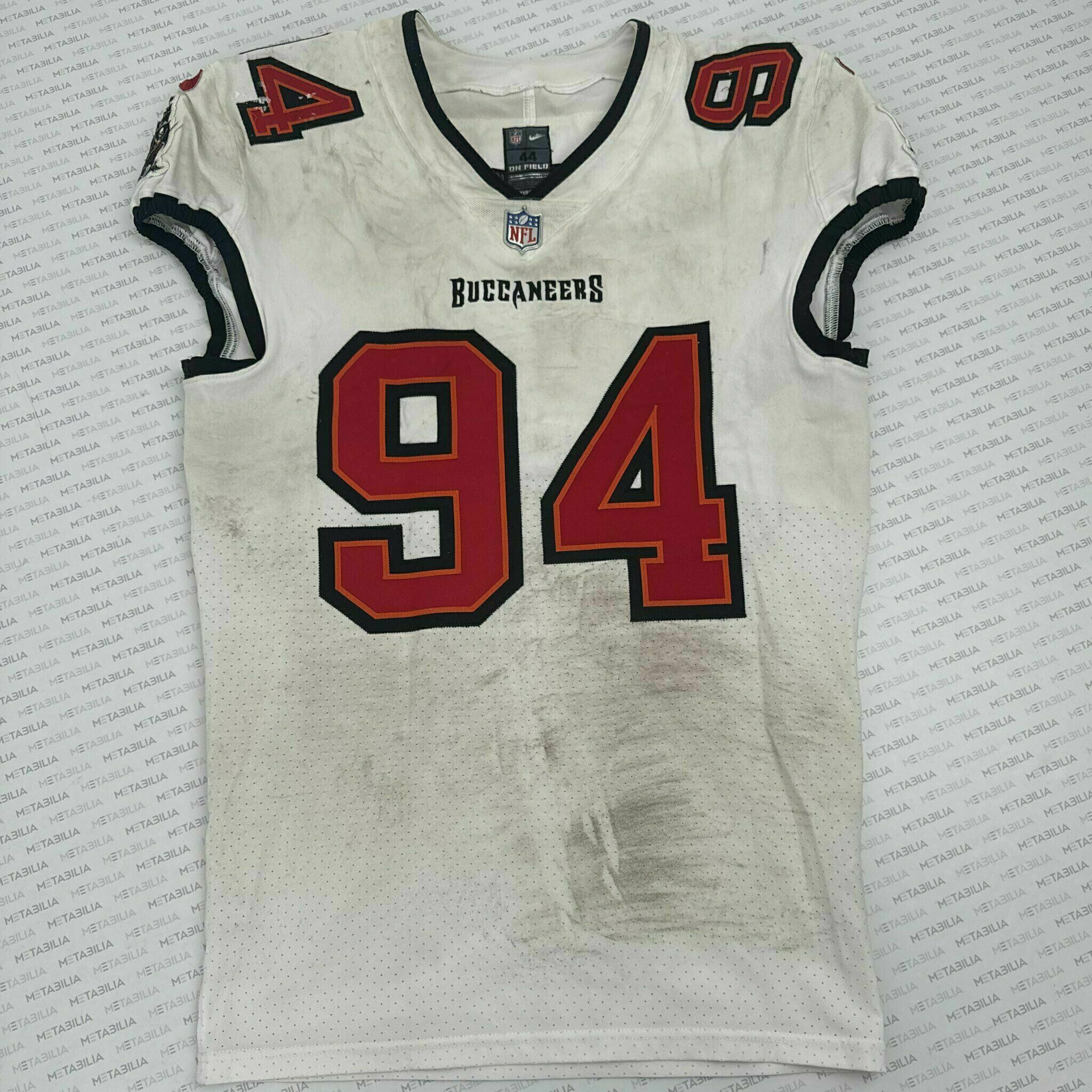 #94 Calijah Kancey Game Worn Jersey 9/20 vs CLE
