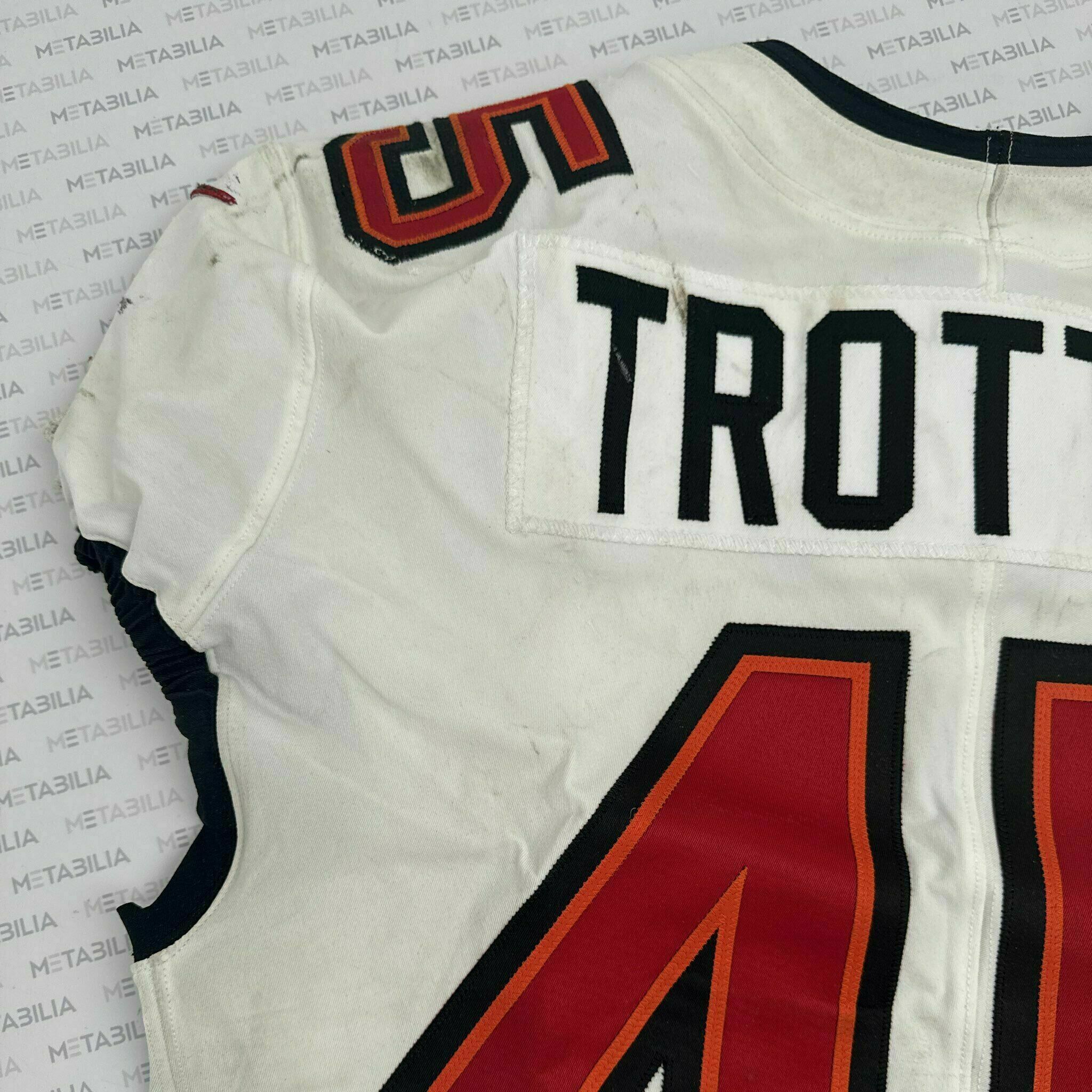 #45 Josiah Trotter Game Worn Jersey 9/20 vs CLE