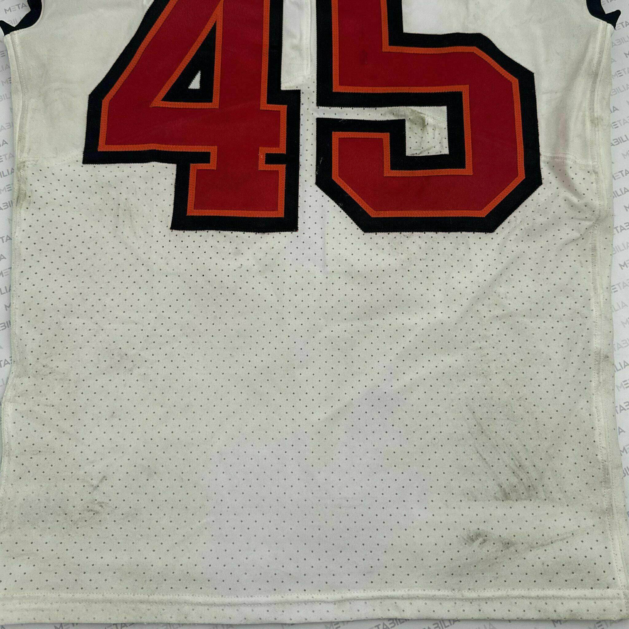 #45 Josiah Trotter Game Worn Jersey 9/20 vs CLE