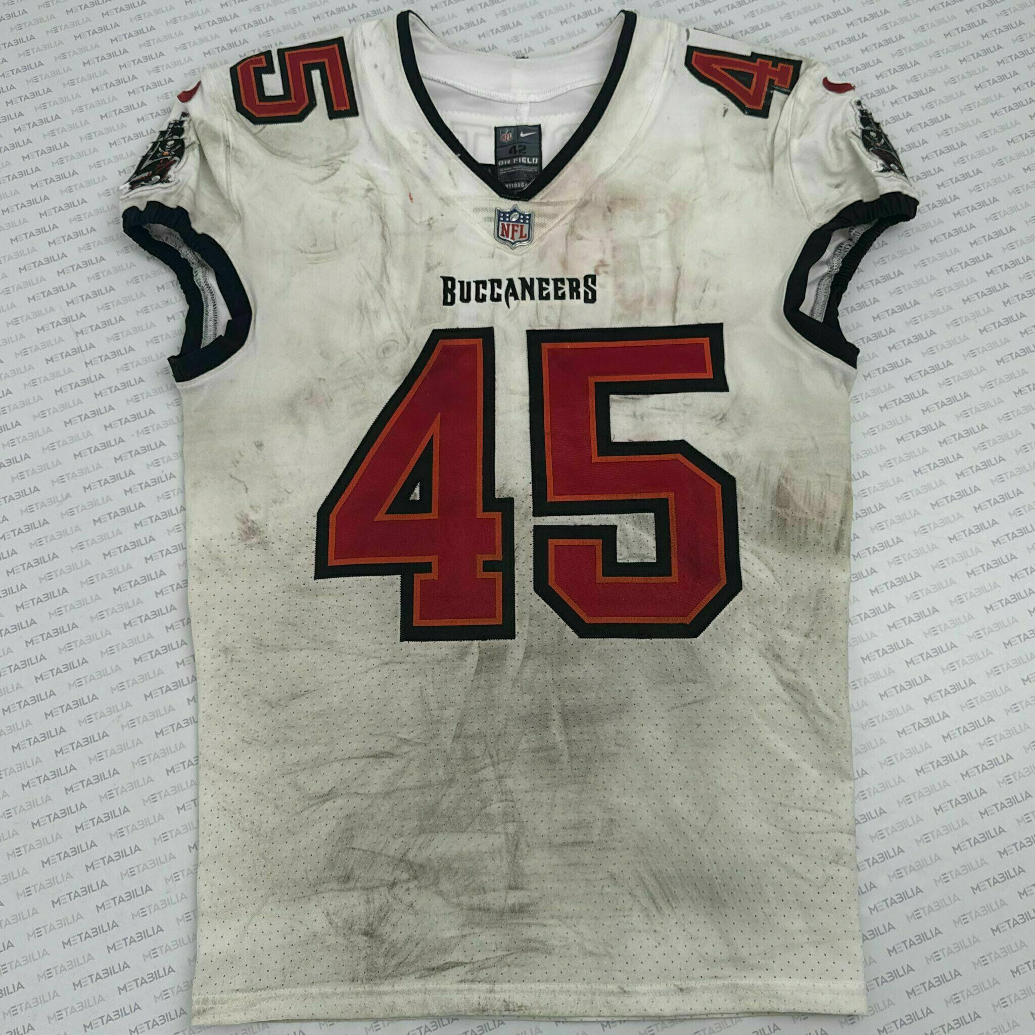 #45 Josiah Trotter Game Worn Jersey 9/20 vs CLE