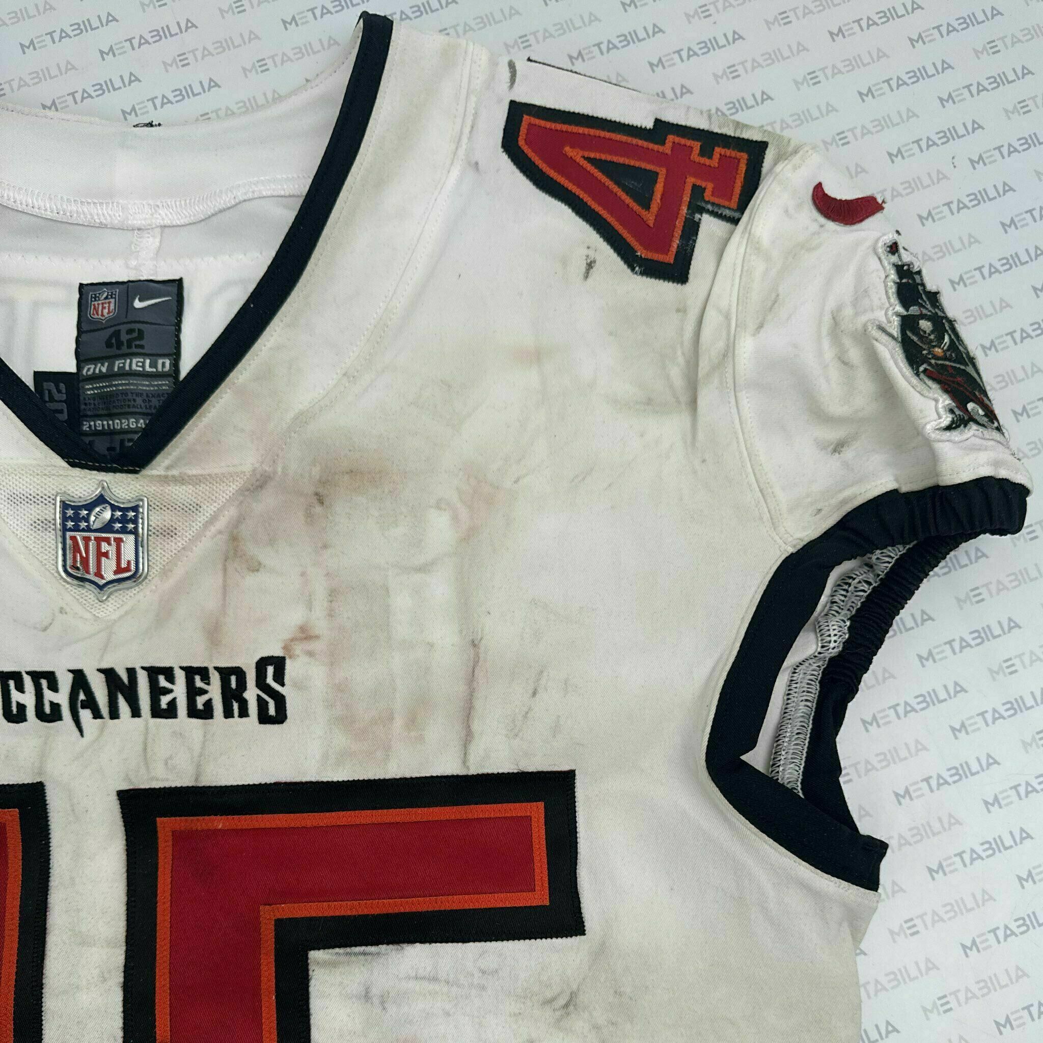 #45 Josiah Trotter Game Worn Jersey 9/20 vs CLE
