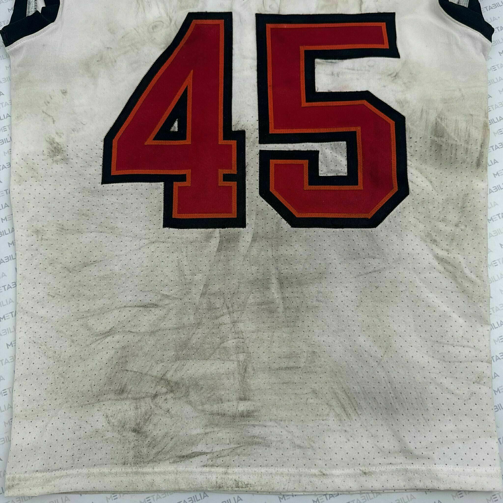 #45 Josiah Trotter Game Worn Jersey 9/20 vs CLE