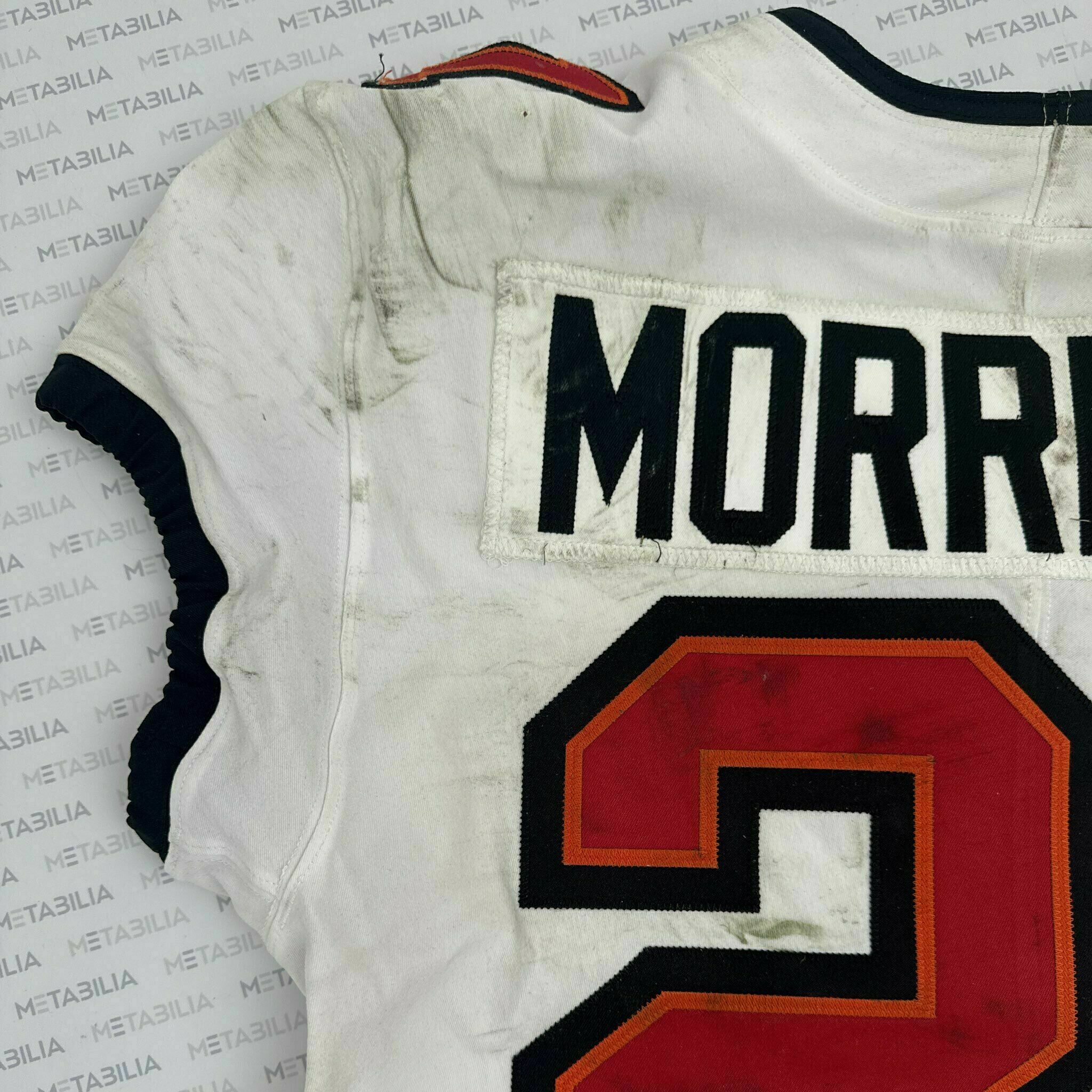 #21 Benjamin Morrison Game Worn Jersey 9/20 vs CLE