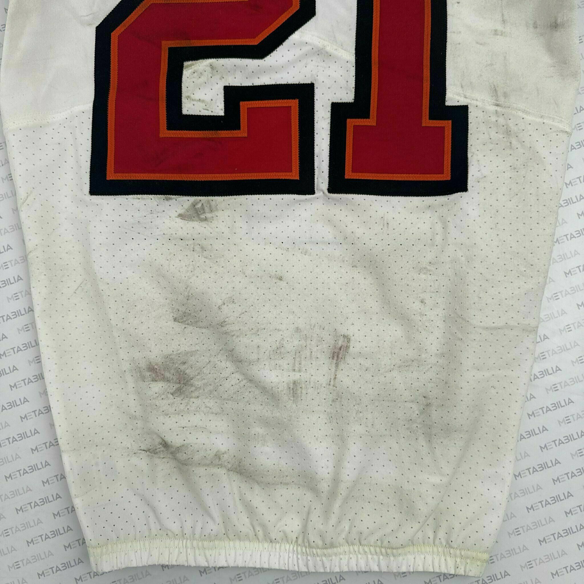 #21 Benjamin Morrison Game Worn Jersey 9/20 vs CLE