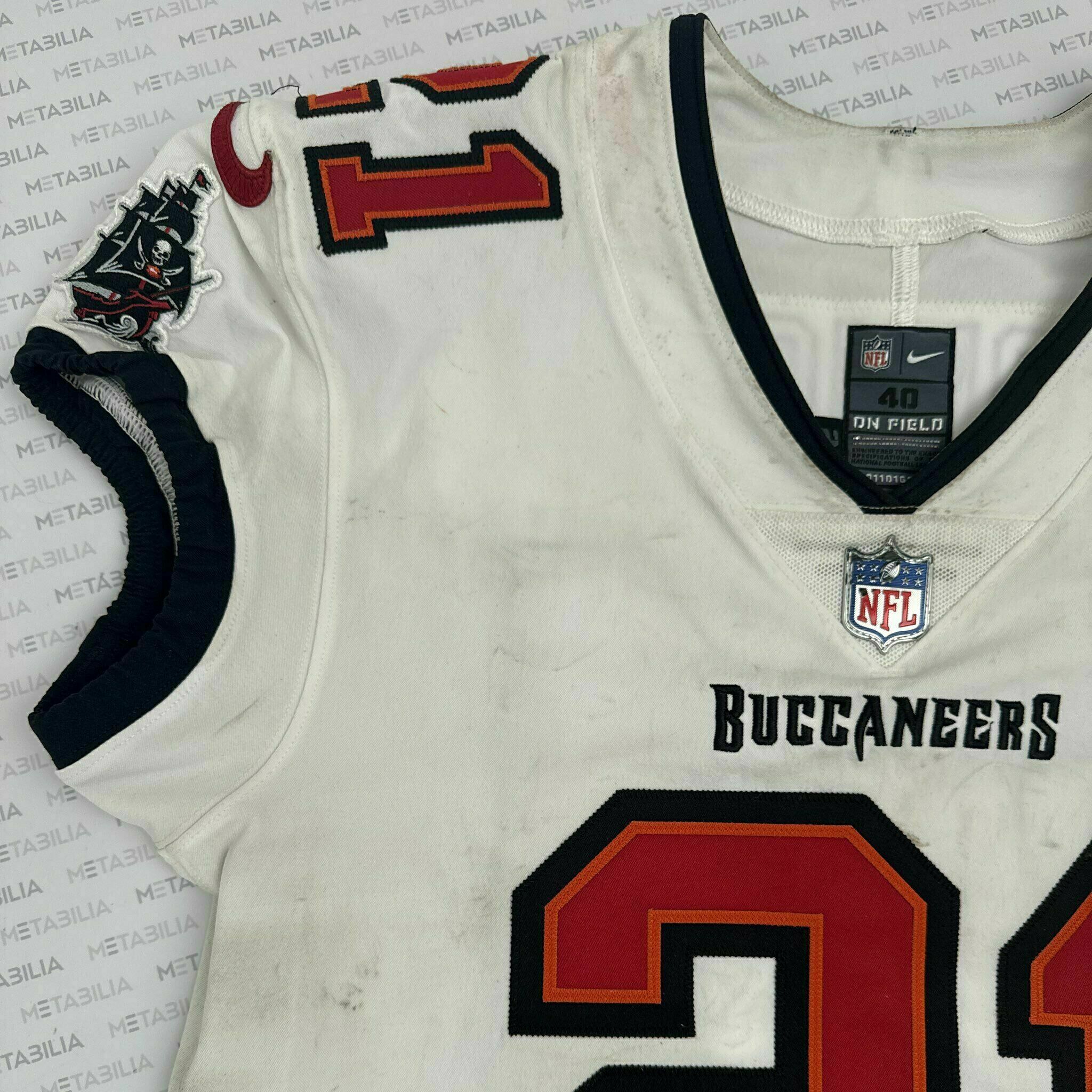 #21 Benjamin Morrison Game Worn Jersey 9/20 vs CLE