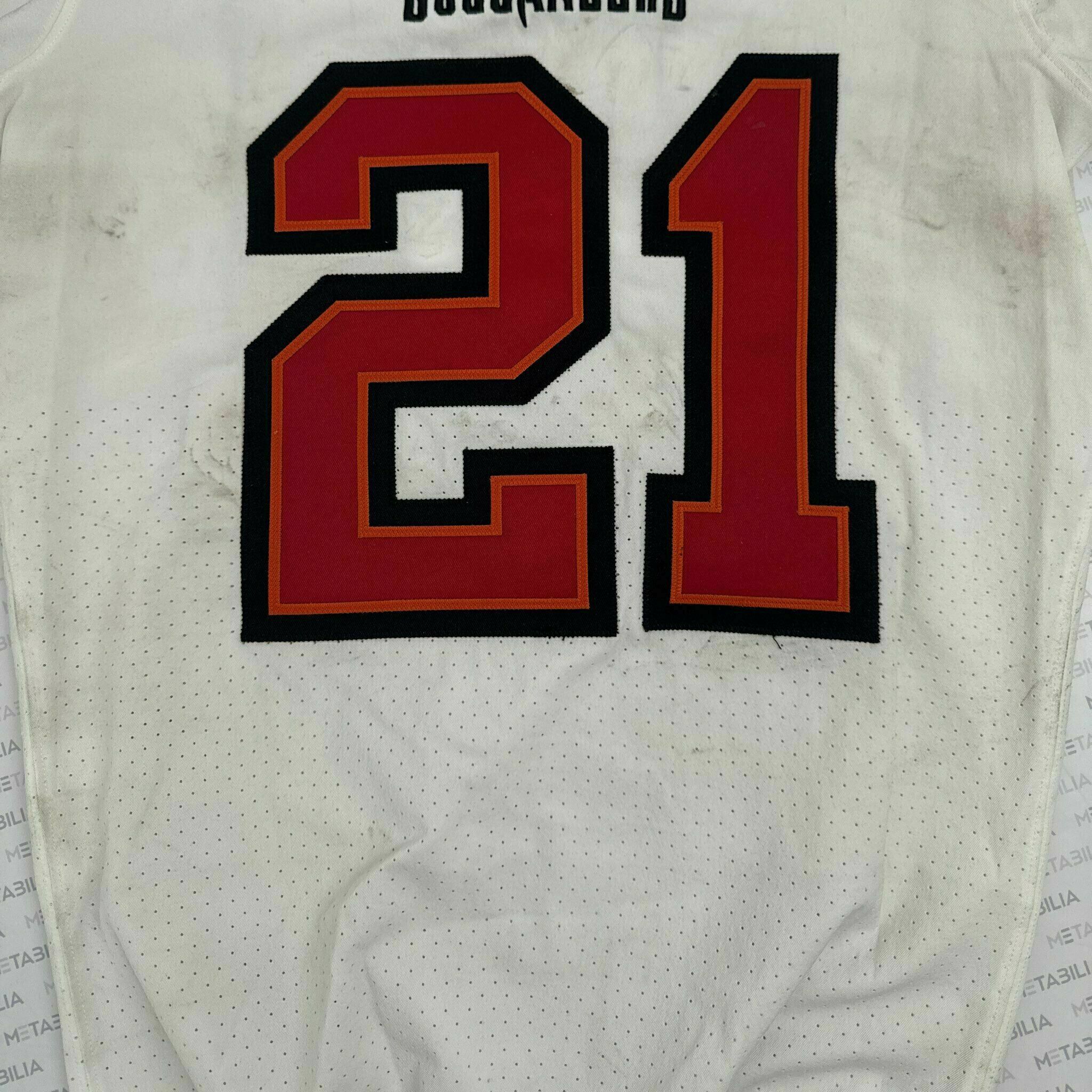 #21 Benjamin Morrison Game Worn Jersey 9/20 vs CLE