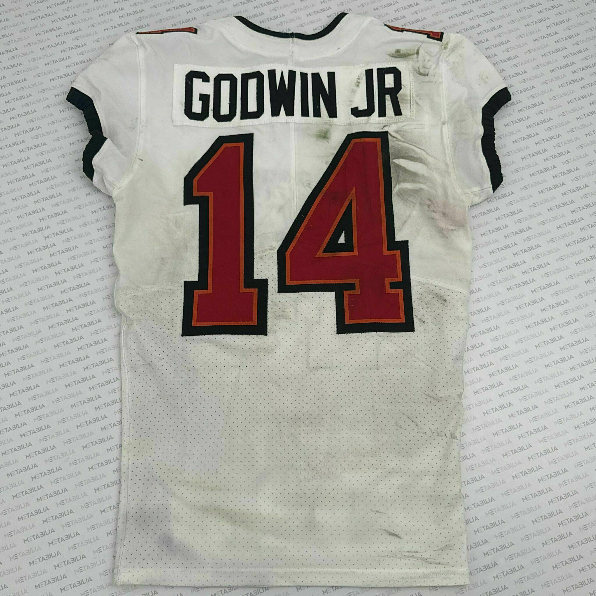 #14 Chris Godwin Jr. Game Worn Jersey 9/20 vs CLE