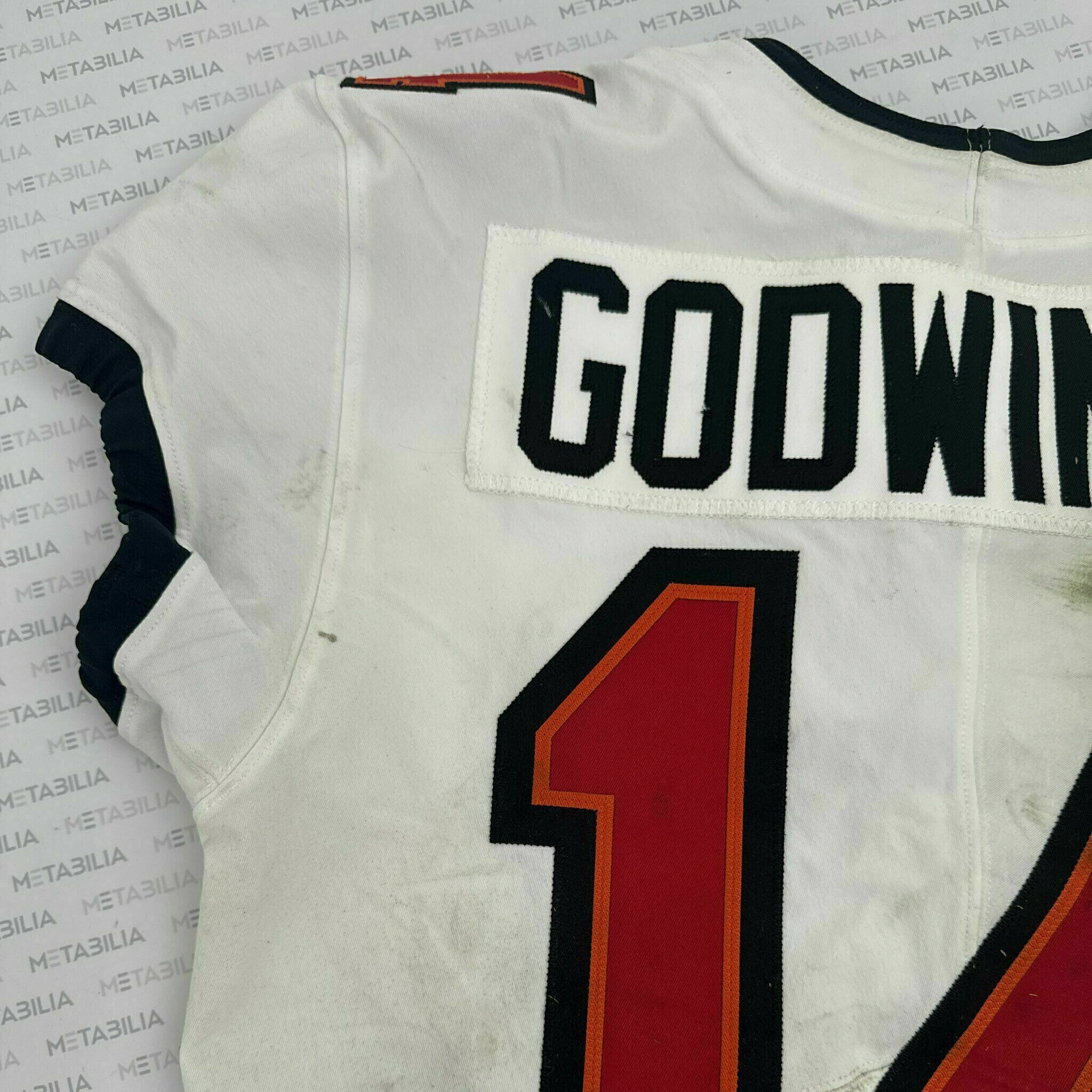 #14 Chris Godwin Jr. Game Worn Jersey 9/20 vs CLE