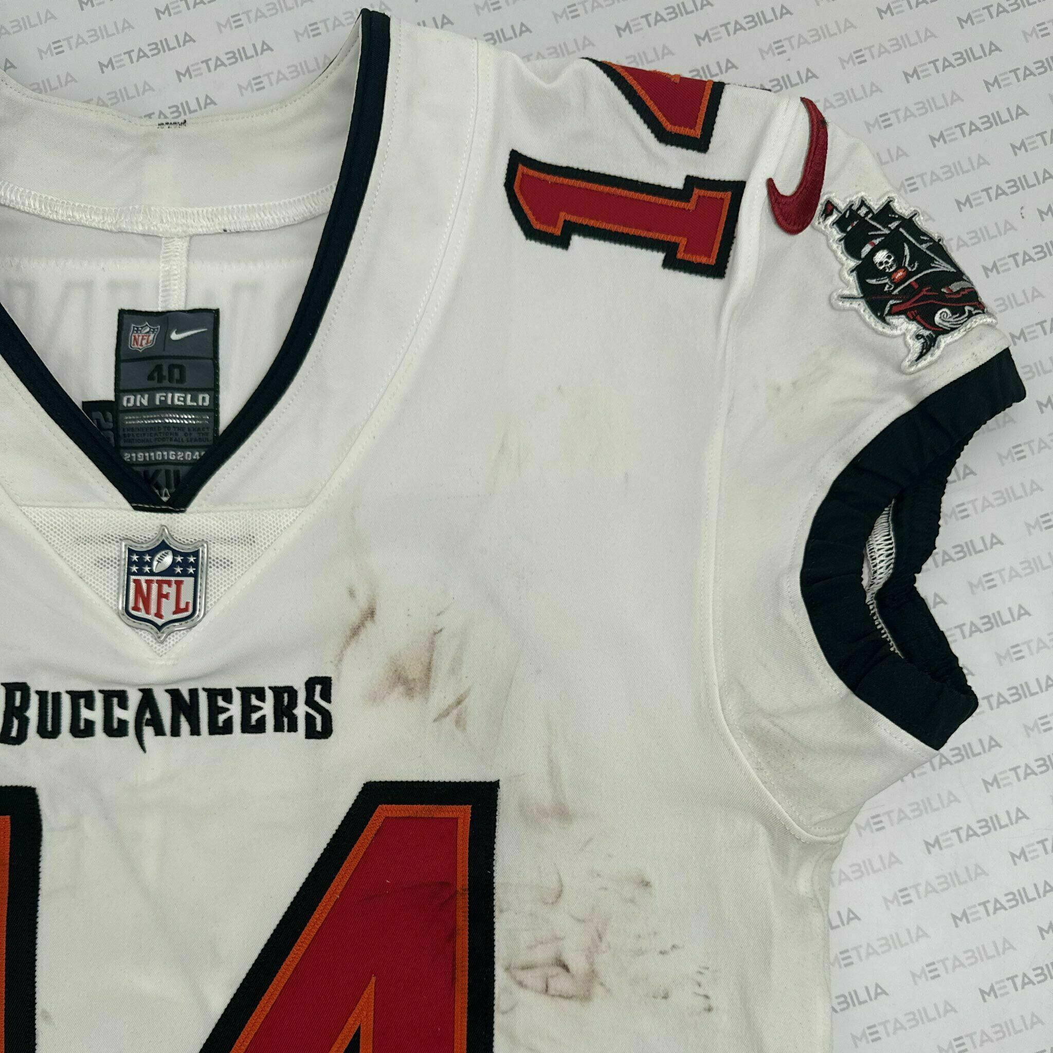 #14 Chris Godwin Jr. Game Worn Jersey 9/20 vs CLE
