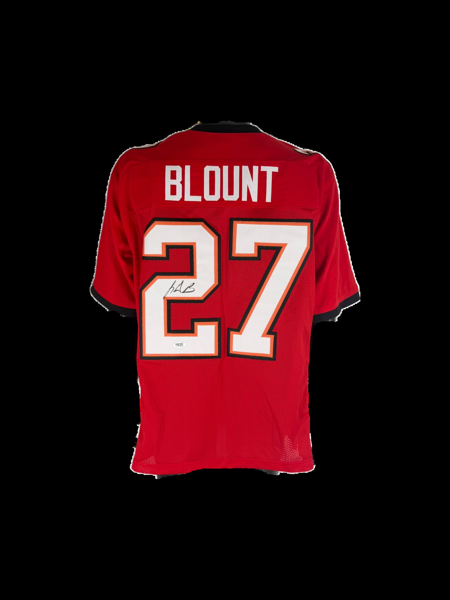 LeGarrette Blount Autographed Custom Red Jersey