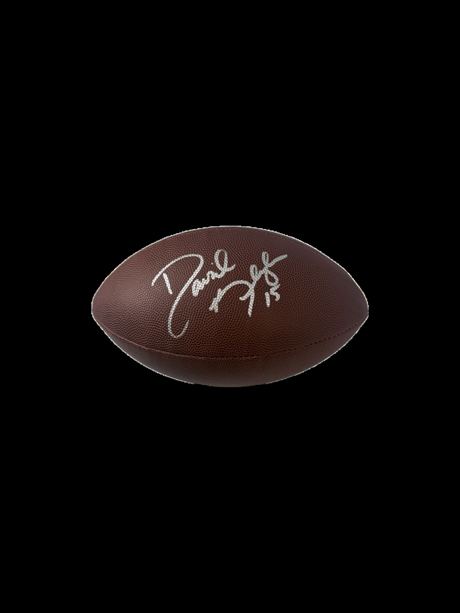 David Klingler Autographed Football