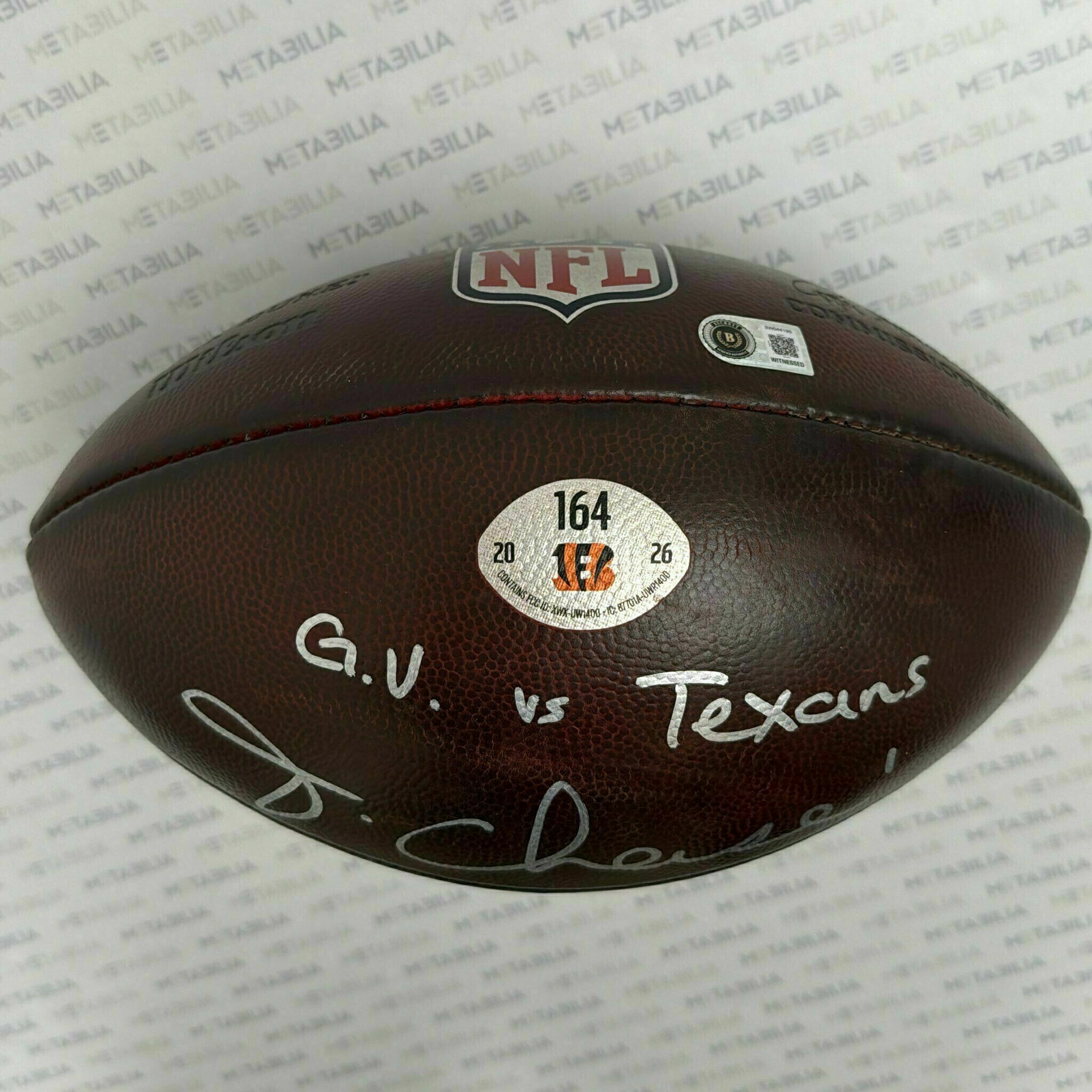 CHASE Signed Game-Used Ball #164 vs HOU